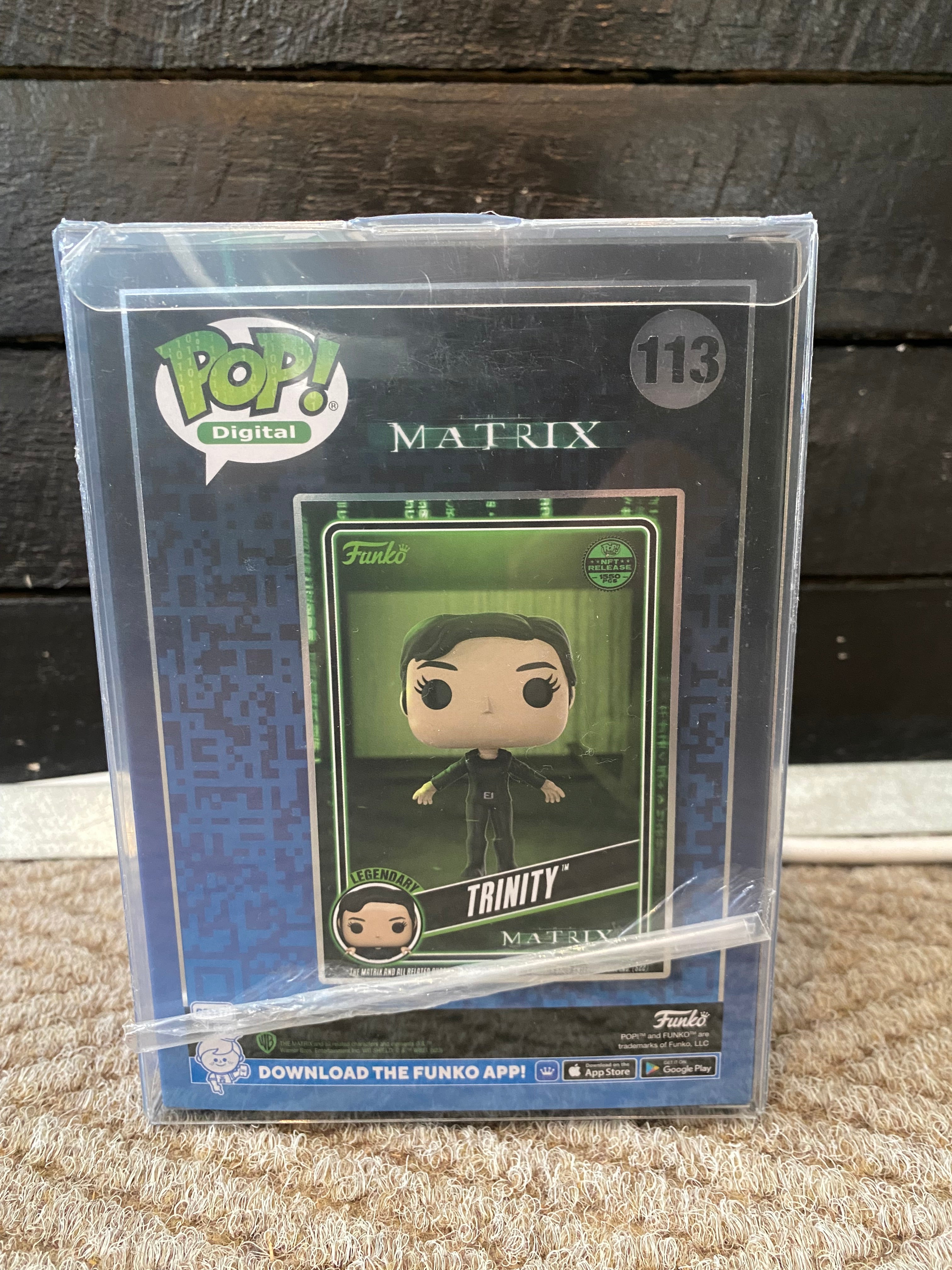 Funko Pop Digital - The Matrix - Trinity - NFT Release 1550 PCS - 113