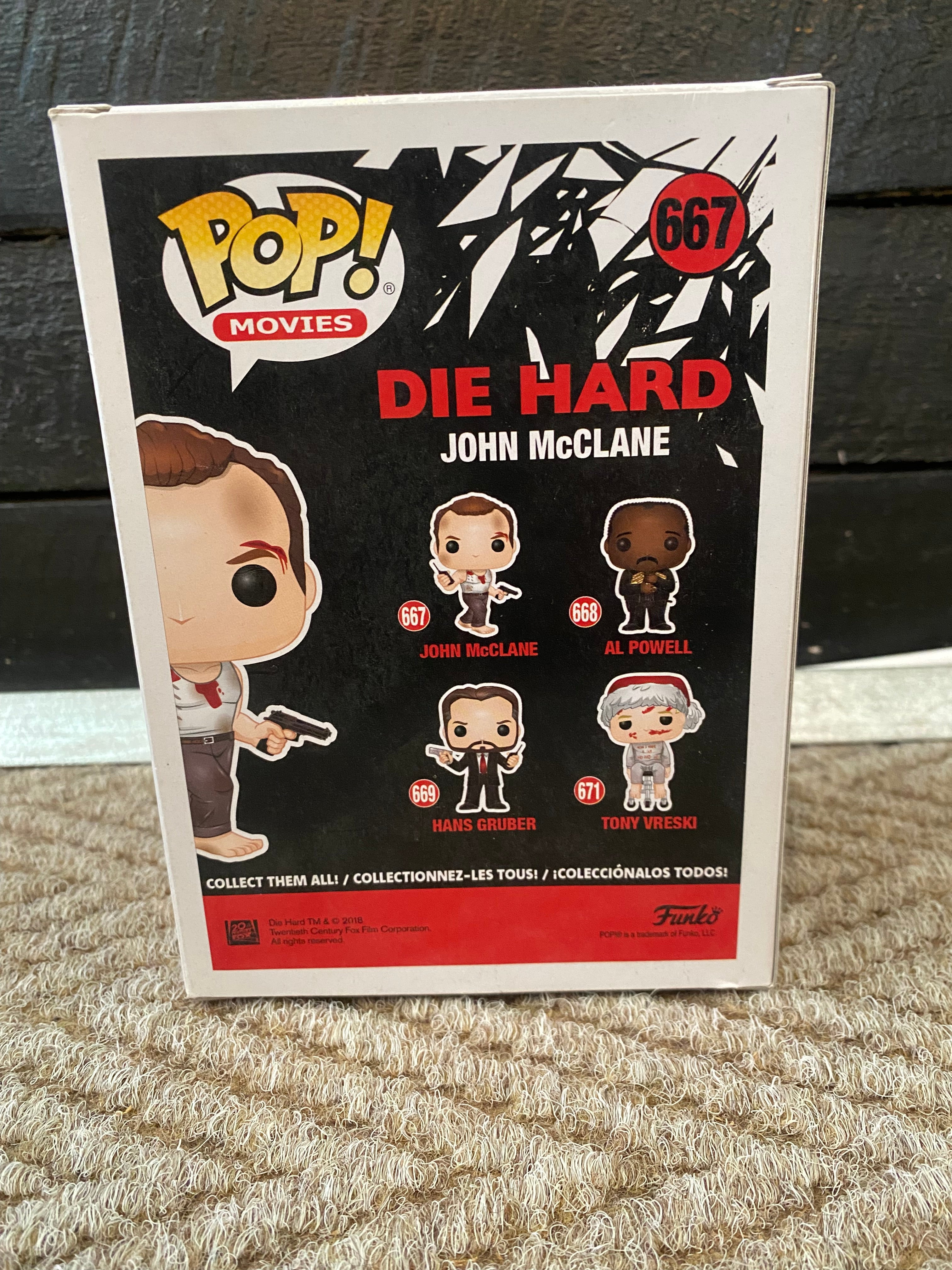 Funko Pop Movies - Die Hard - John McClane - 667