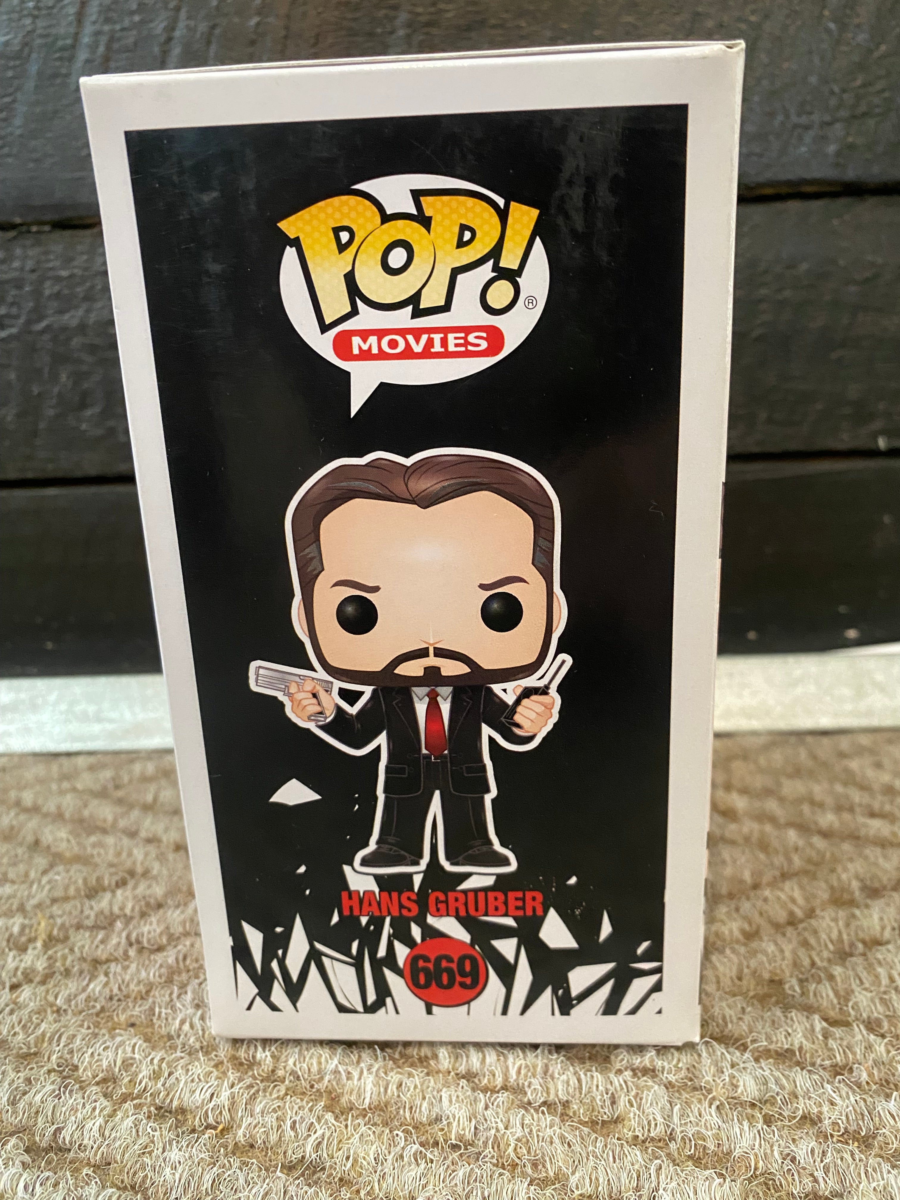 Funko Pop Movies - Die Hard - Hans Gruber - 669