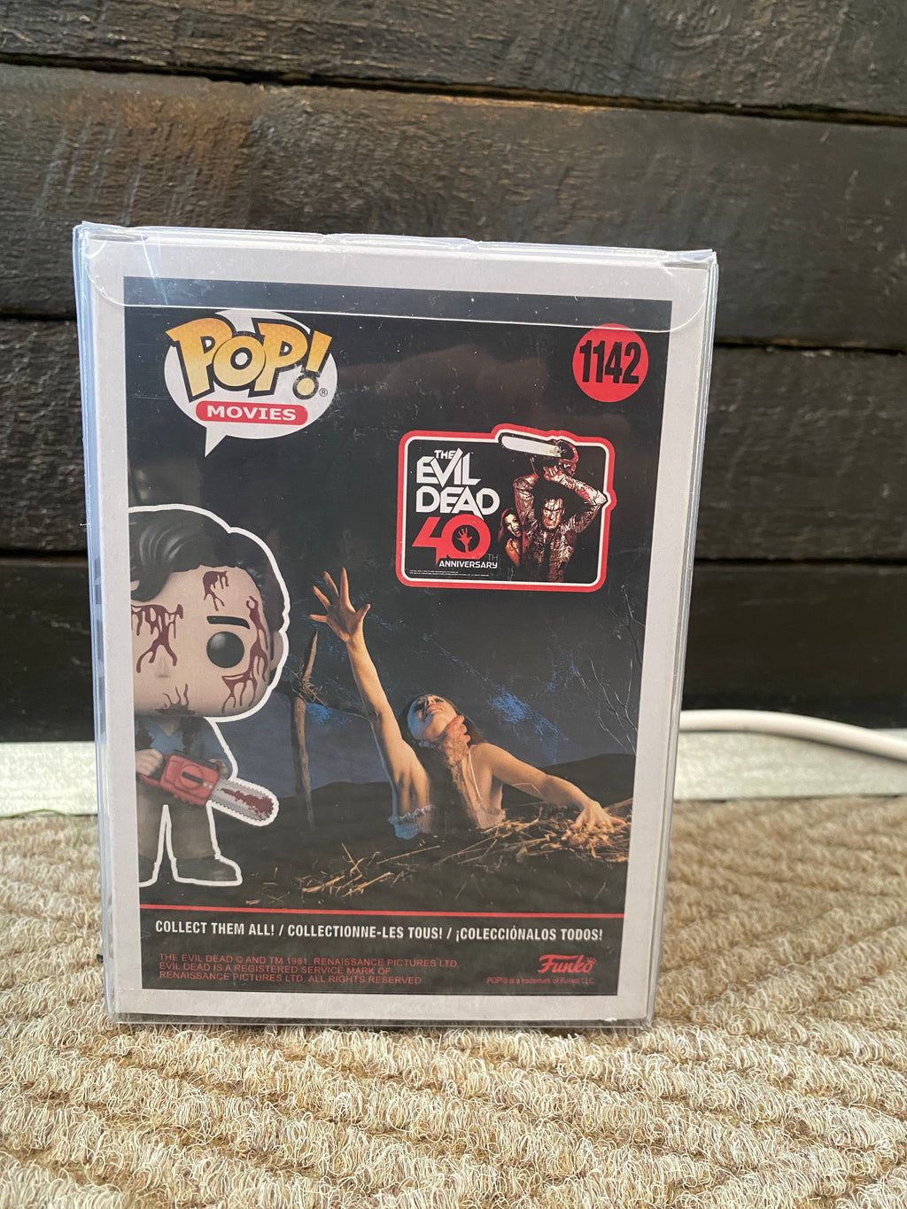 Funko Pop Movies - The Evil Dead 40 Anniversary - Ash - Limited Chase Edition - 1142