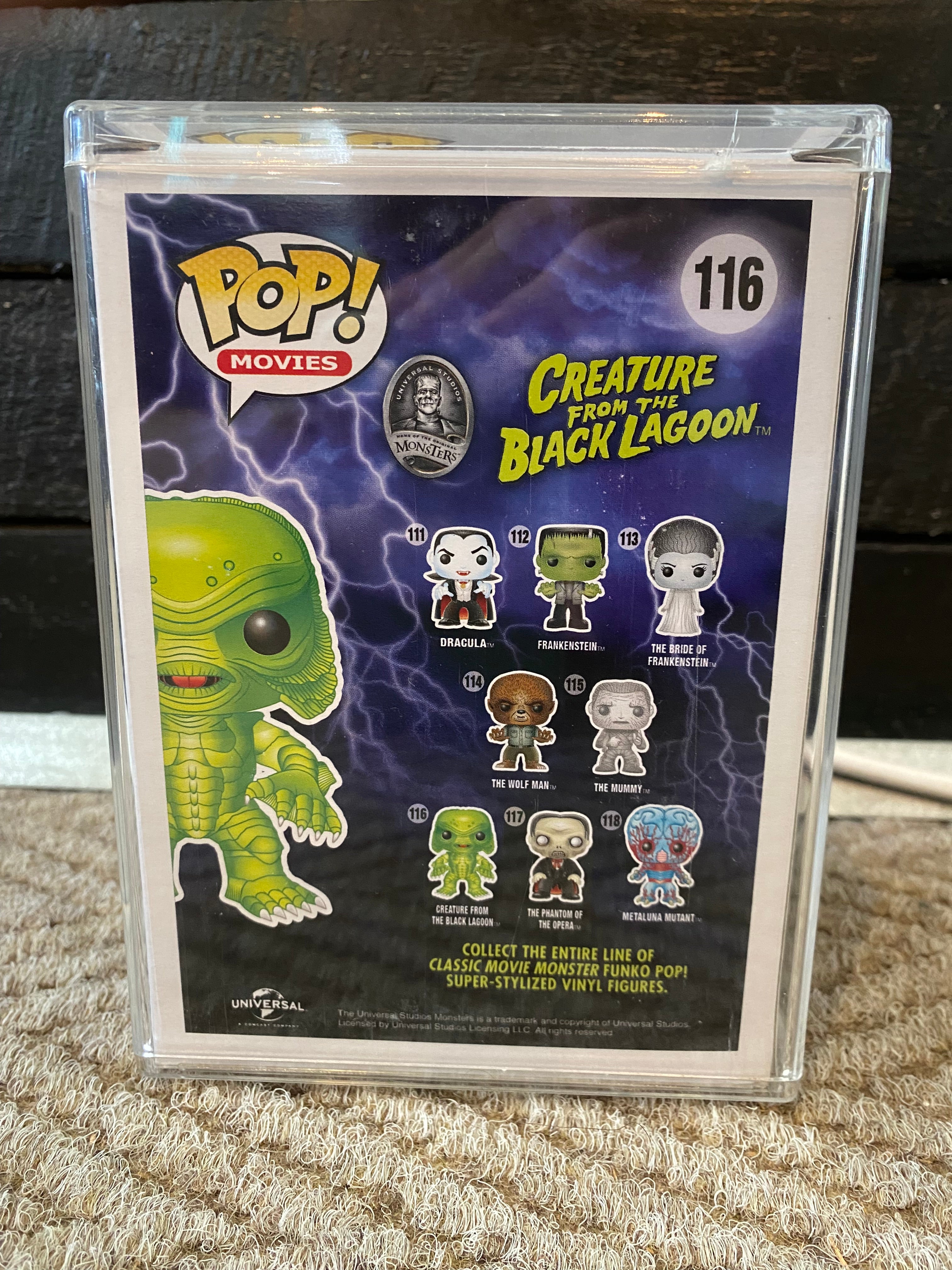 Funko Pop Movies - Monsters - Creature From The Black Lagoon - Gemini Collections Exclusive - Glow In the Dark- 116