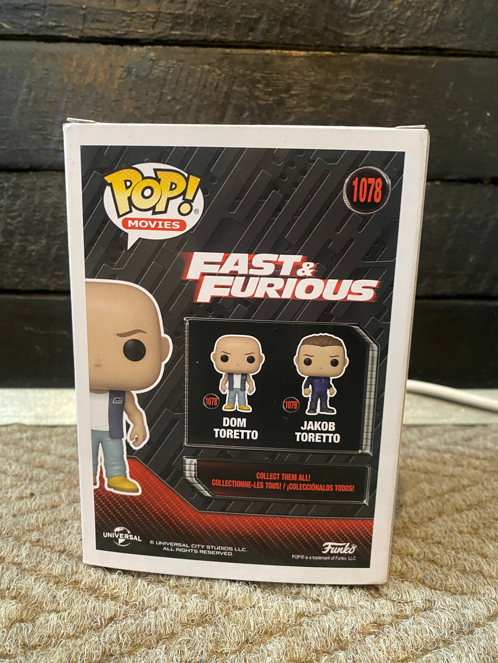 Funko Pop Movies - Fast and Furious - Dom Toretto - 1078