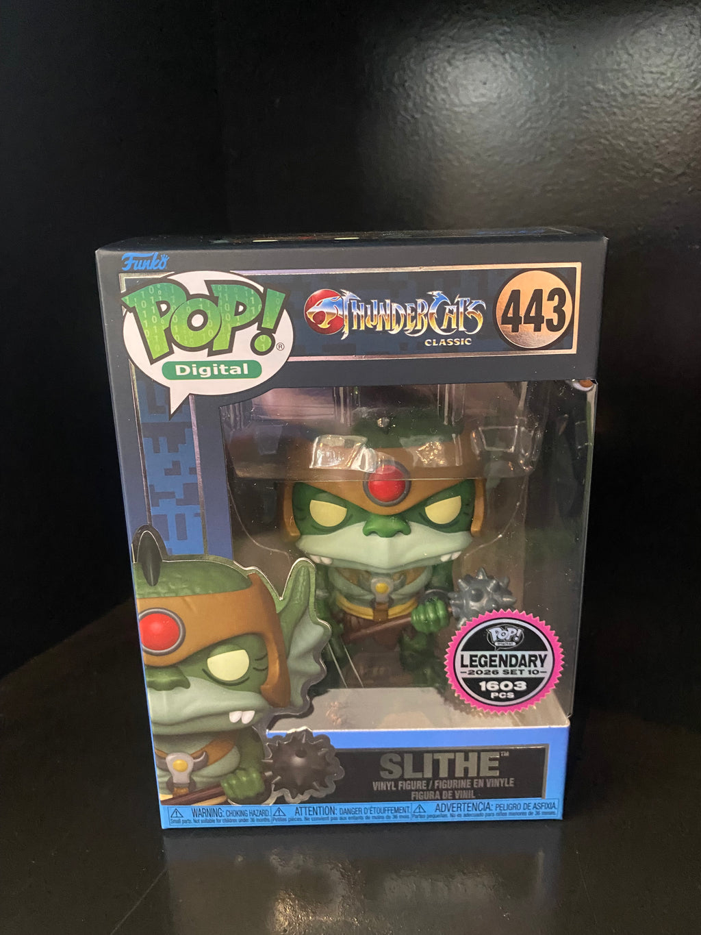 Funko Pop Digital - Slithe - Thundercats - Legendary 2026 Set - 1603 PCS - 443