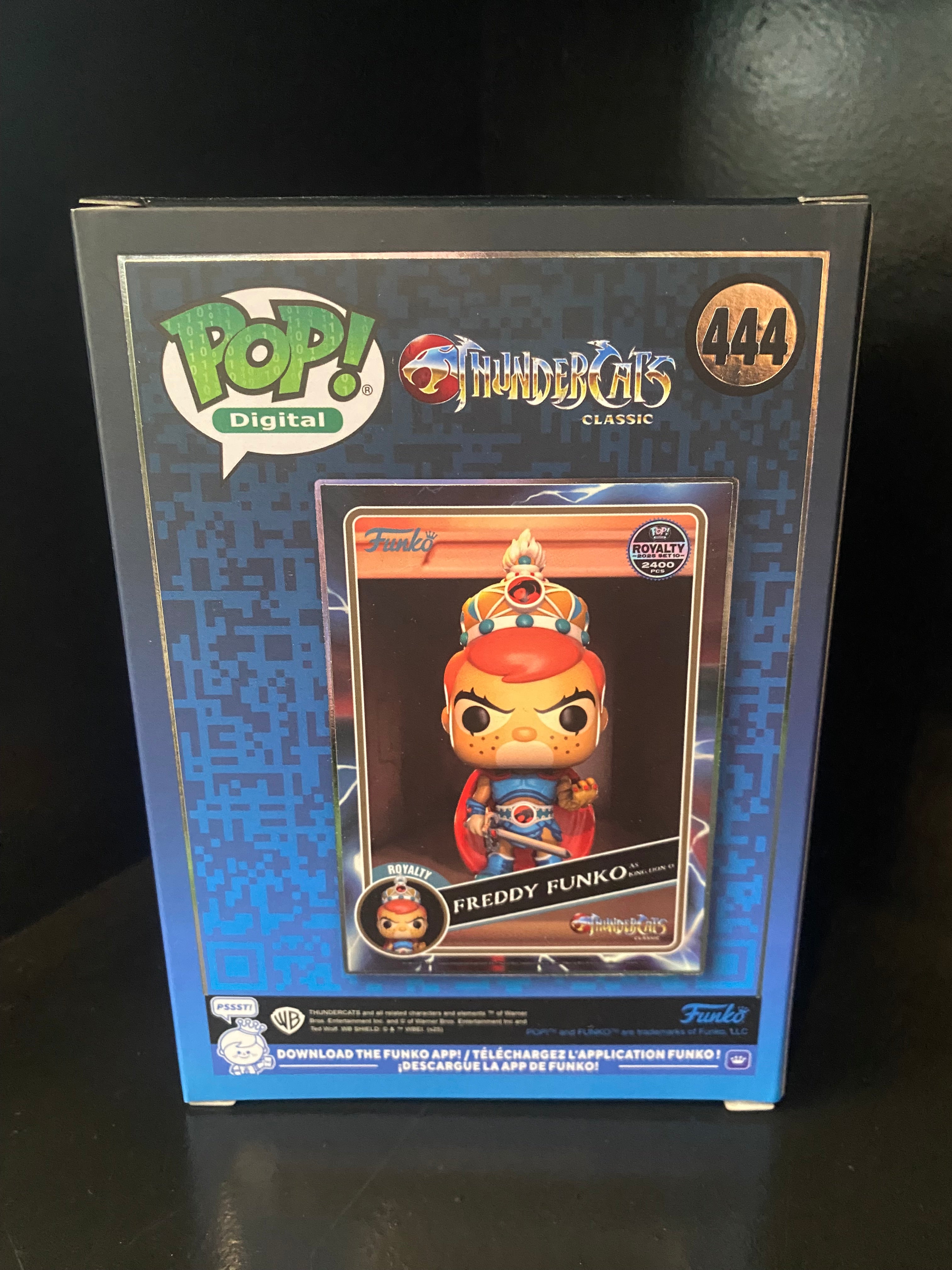 Funko Pop Digital - Freddy Funko as Lion King -0 - Thundercats - Royalty 2026 Set - 1614 PCS - 444