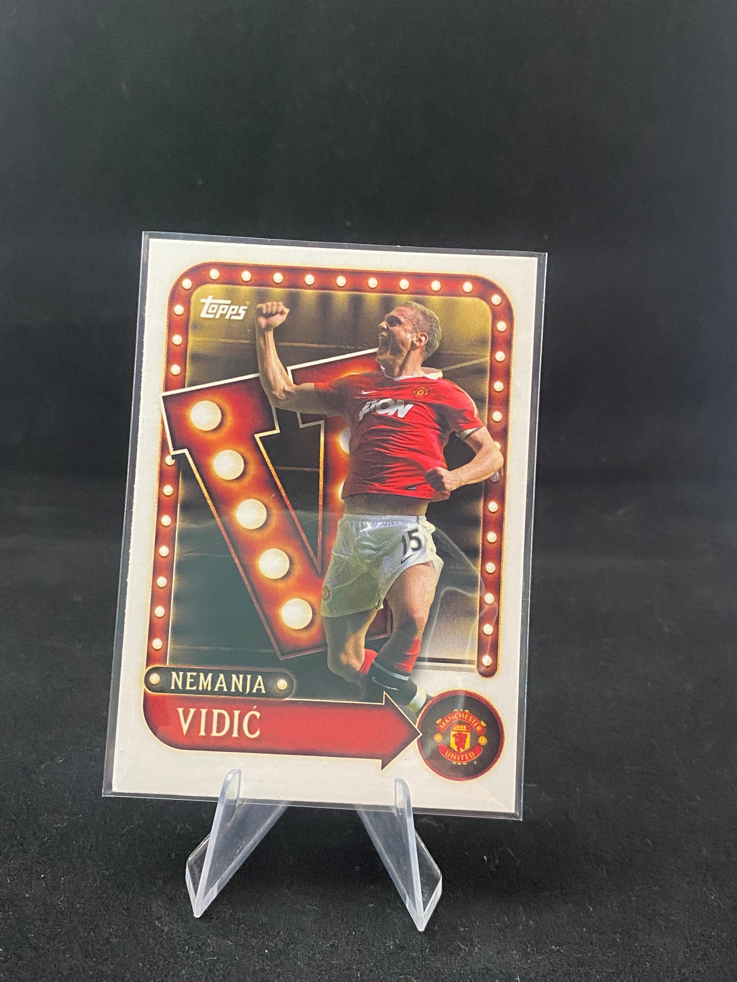 Topps FC 2025 - Nemanja Vidic - Name In Lights - 22