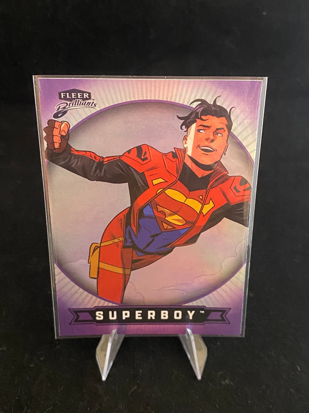 Fleer Brilliant - Superboy - No.16