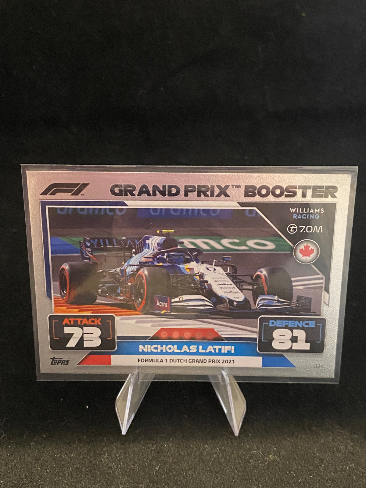 Topps 2022 - Nicholas Latifi - Turbo Attax - Grand Prix Booster - 324