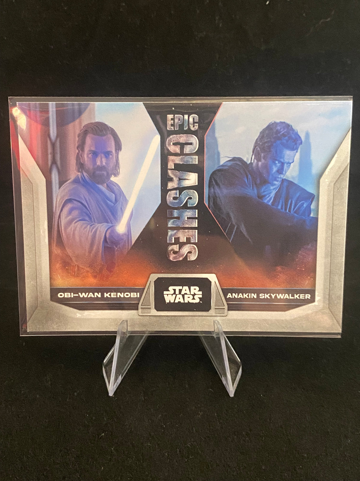 Topps - Star Wars - Obi-Wan Kenobi and Anakin Skywalker - Epic Clashes - EC -11