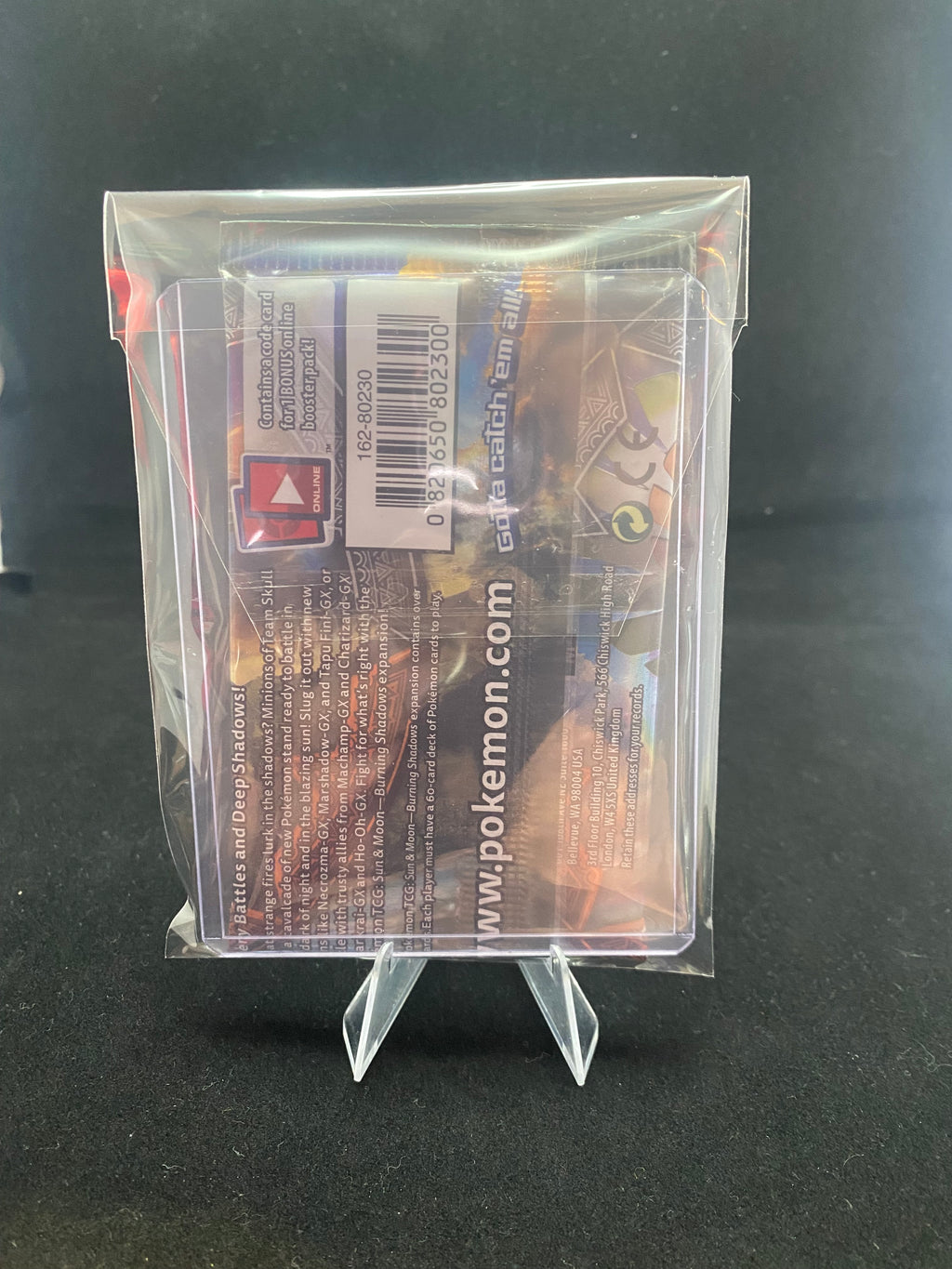 Pokémon - VINTAGE - SEALED - Sun & Moon Burning Shadows - Ho-Oh -Booster Pack