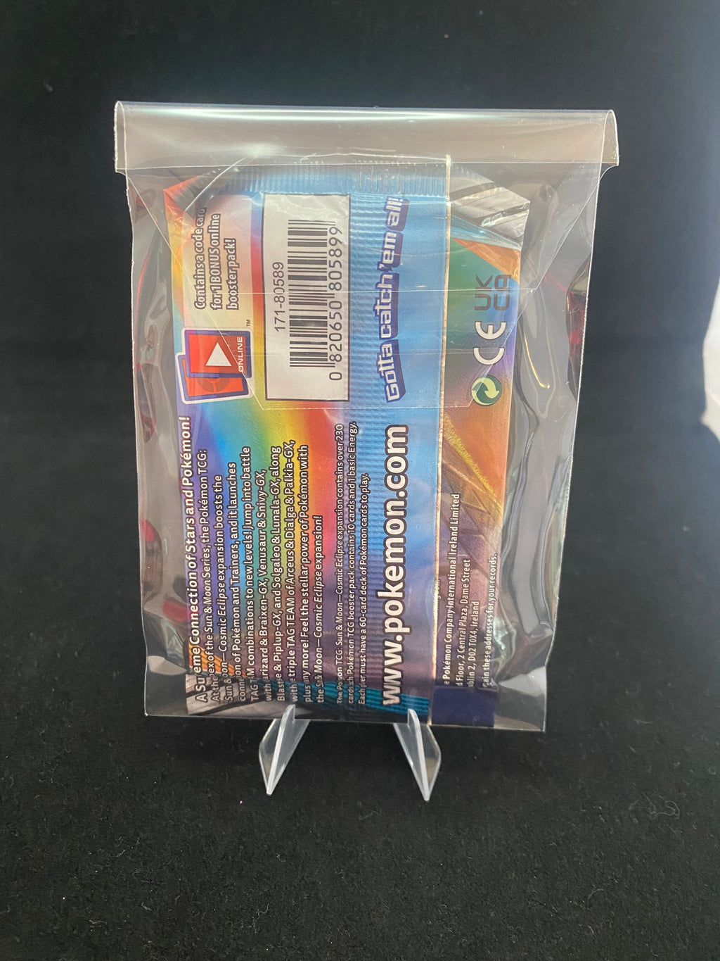 Pokémon - VINTAGE - SEALED - Sun & Moon Cosmic Eclipse - Clefairy, Igglybuff and Togepi -Booster Pack