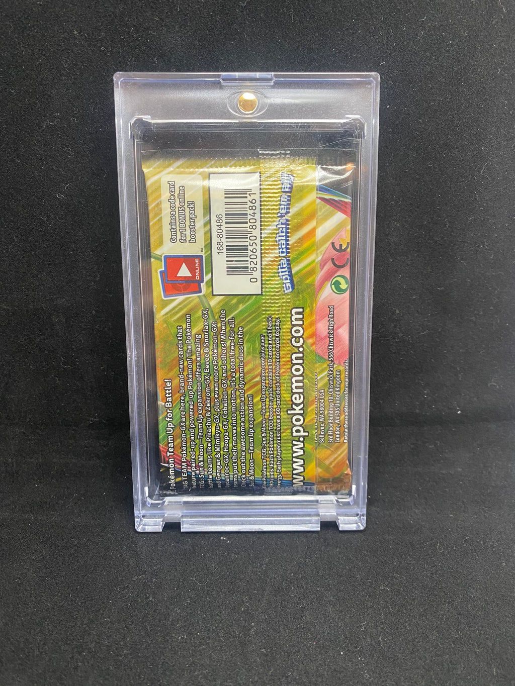 Pokémon - VINTAGE - SEALED - Sun & Moon Team Up - Venusaur and Celebi  -Booster Pack