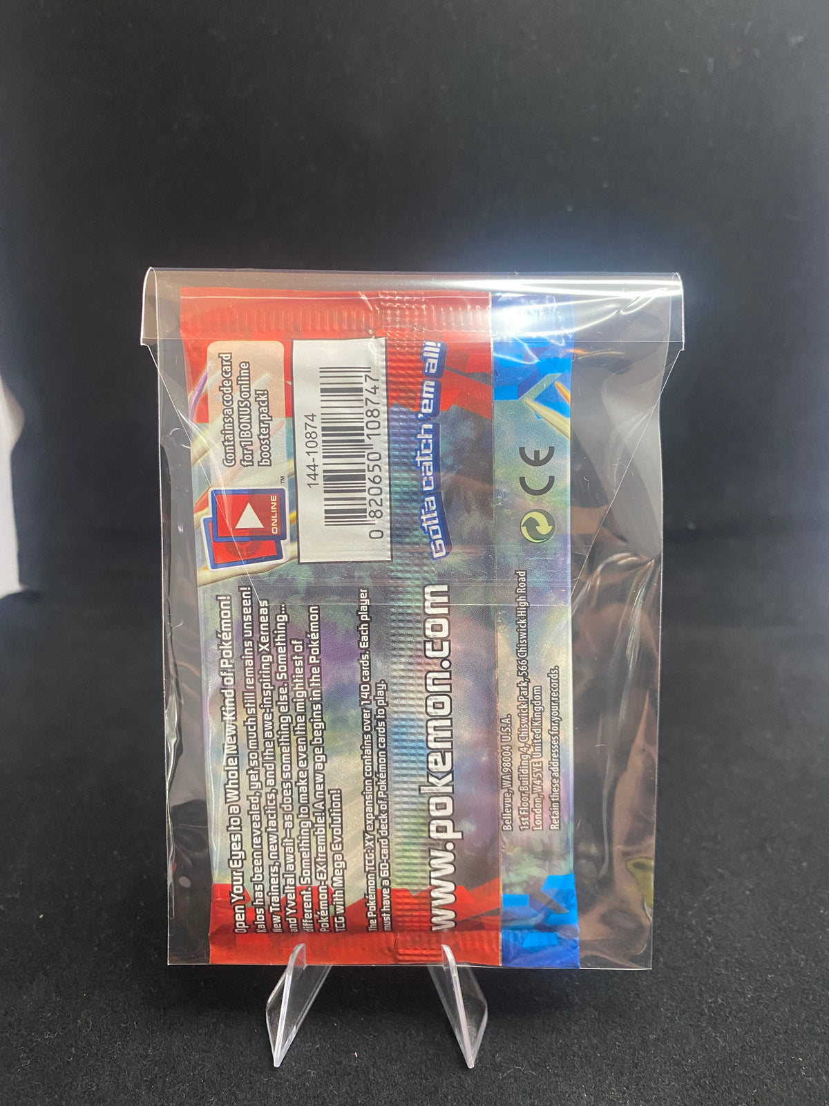 Pokémon - VINTAGE - SEALED - XY - Xerneas - Booster Pack