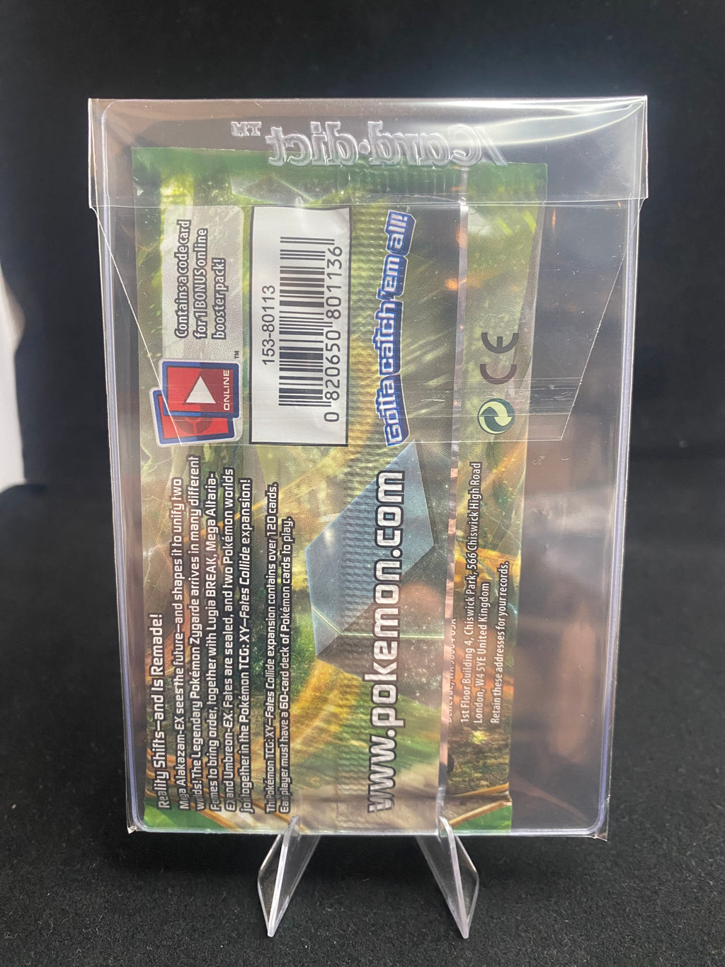 Pokémon - VINTAGE - SEALED - XY Fates Collide - Booster Pack