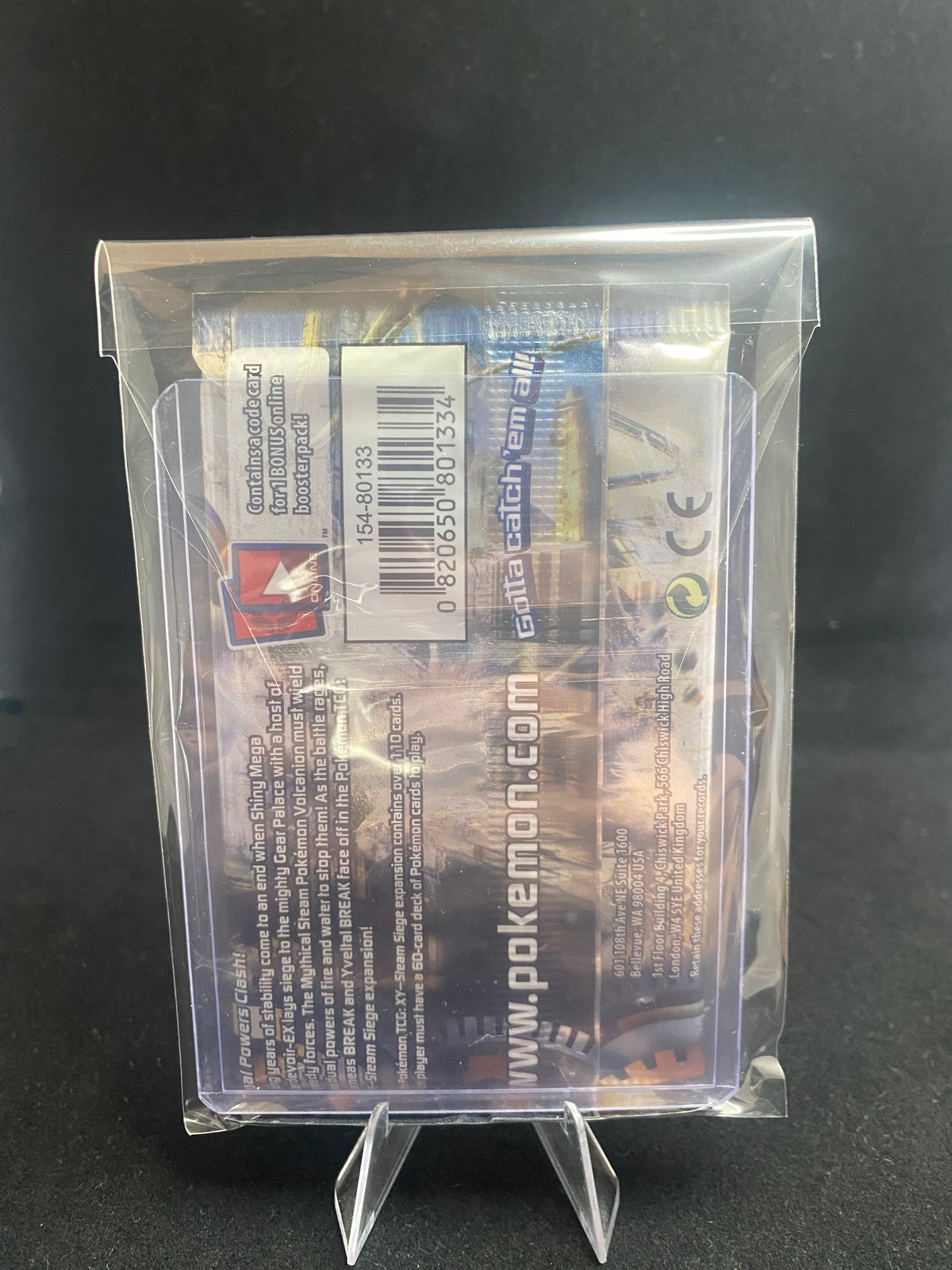 Pokémon - VINTAGE - SEALED - XY Steam Siege - Booster Pack