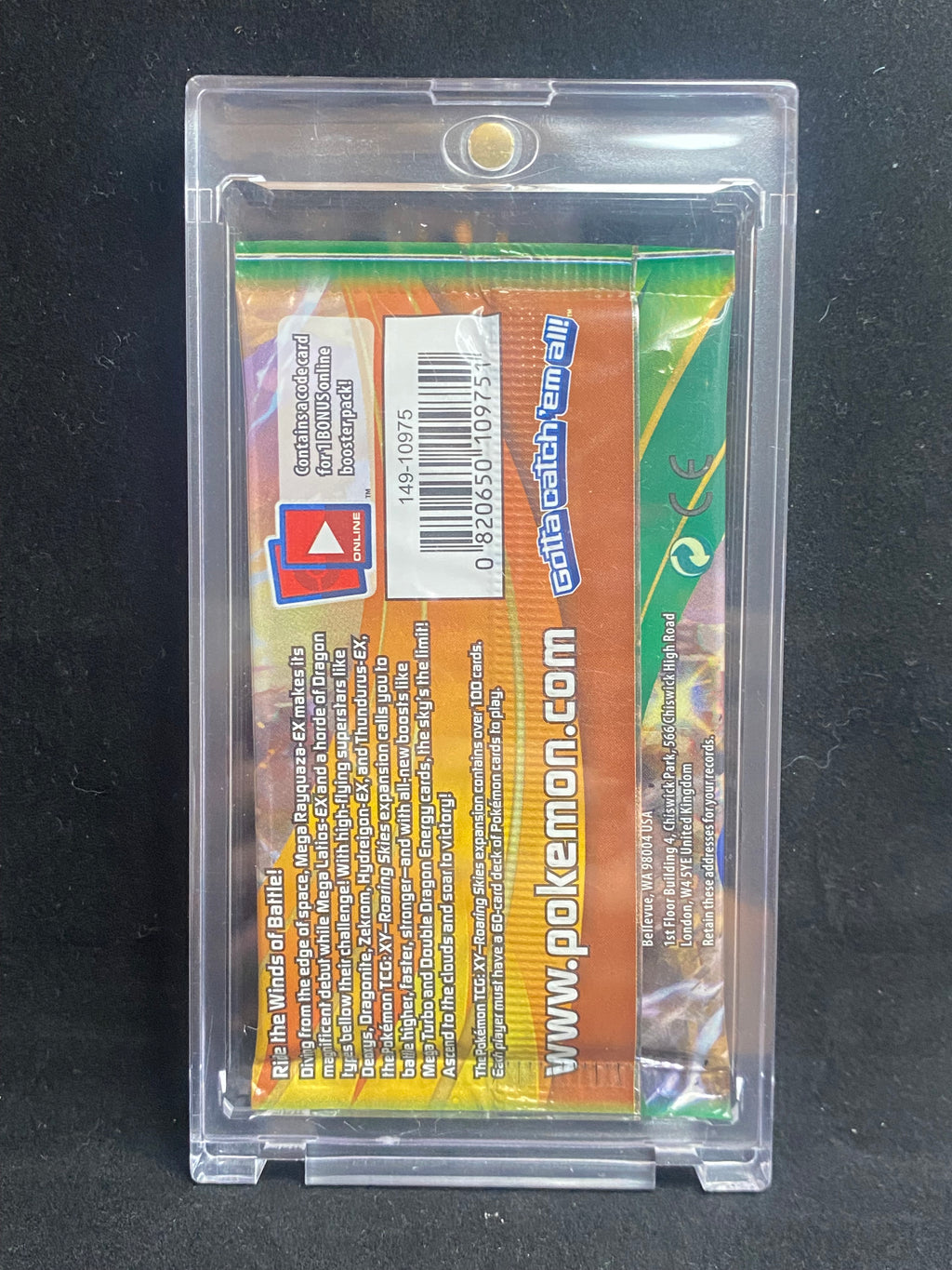 Pokémon - VINTAGE - SEALED - XY Roaring Skies - Booster Pack