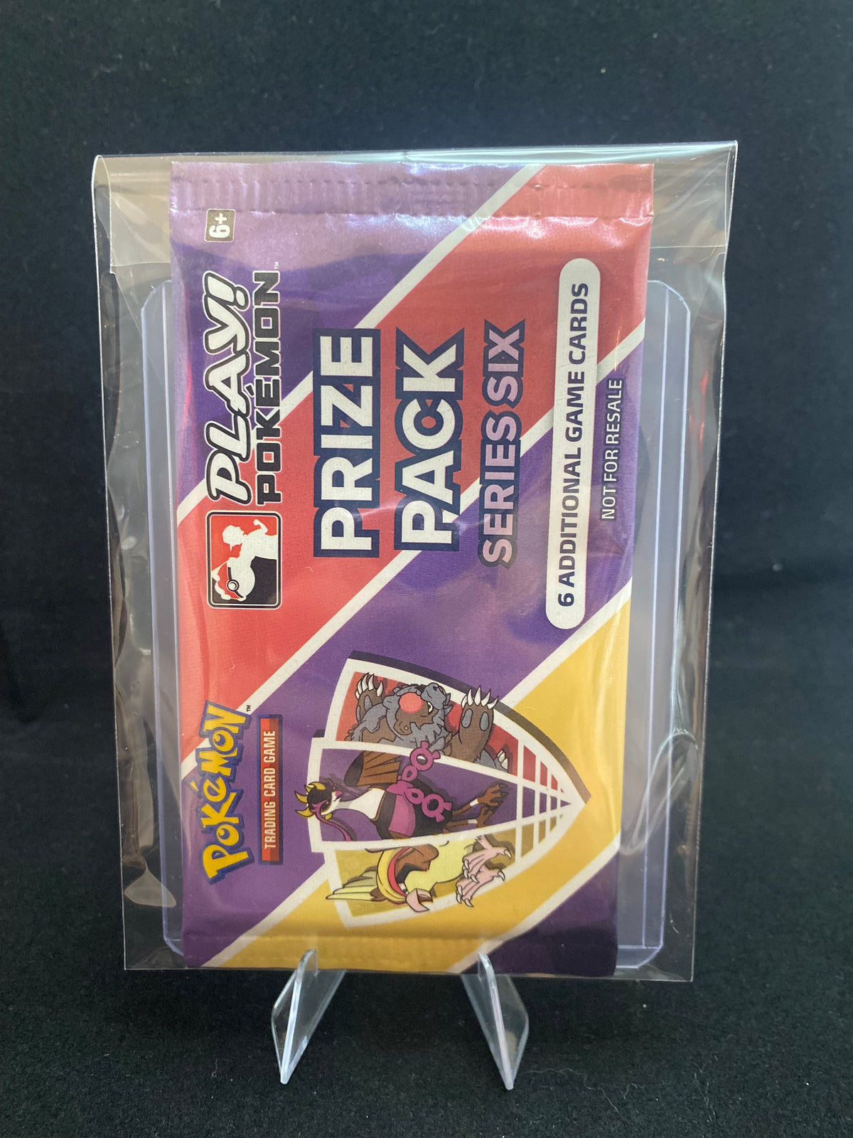 Pokémon - VINTAGE - SEALED - Play! Pokémon Prize Pack Series Six- Booster Pack