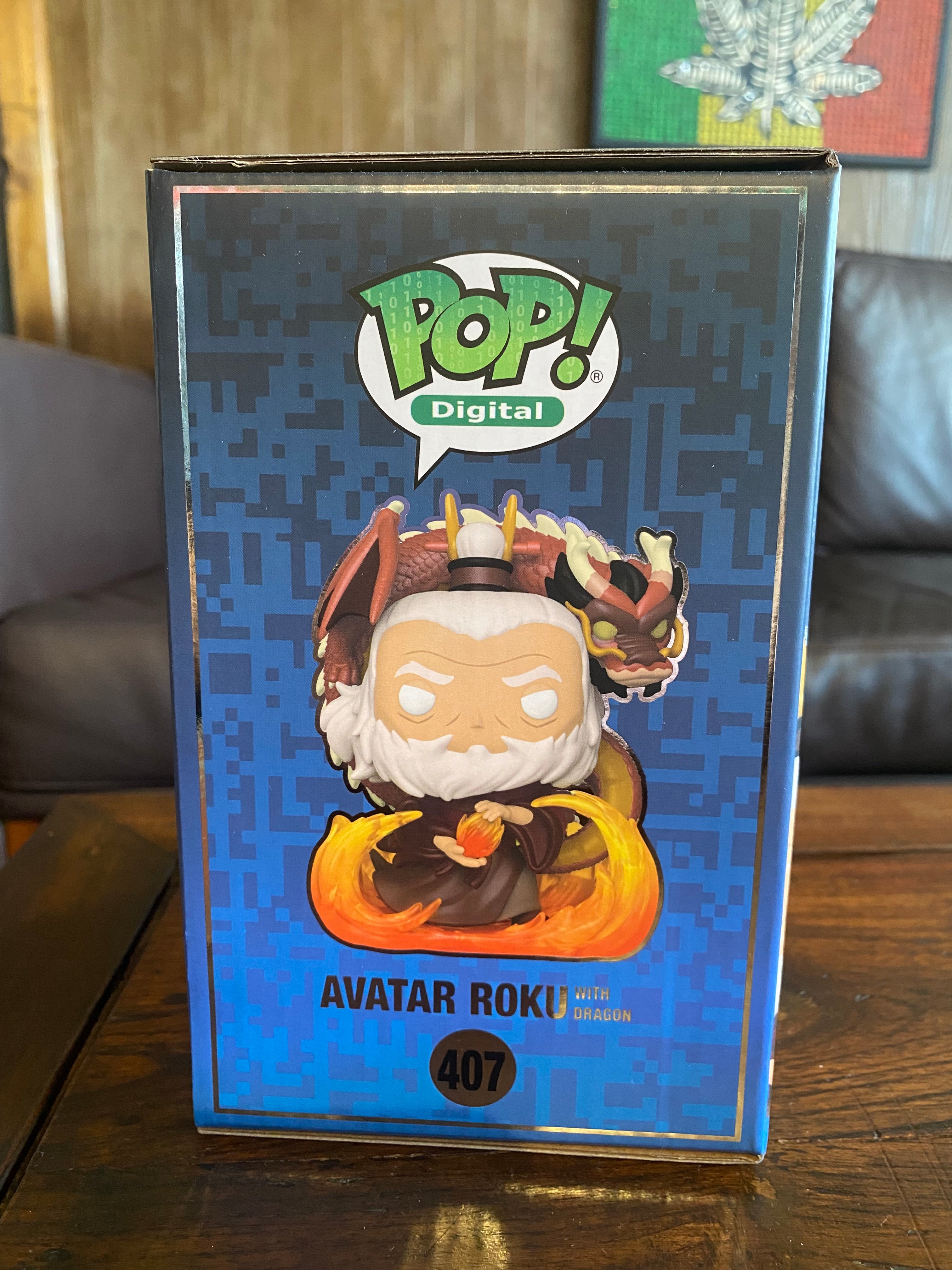 Funko Digital NFT - Avatar The Last Airbender - Avatar Roku with Dragon