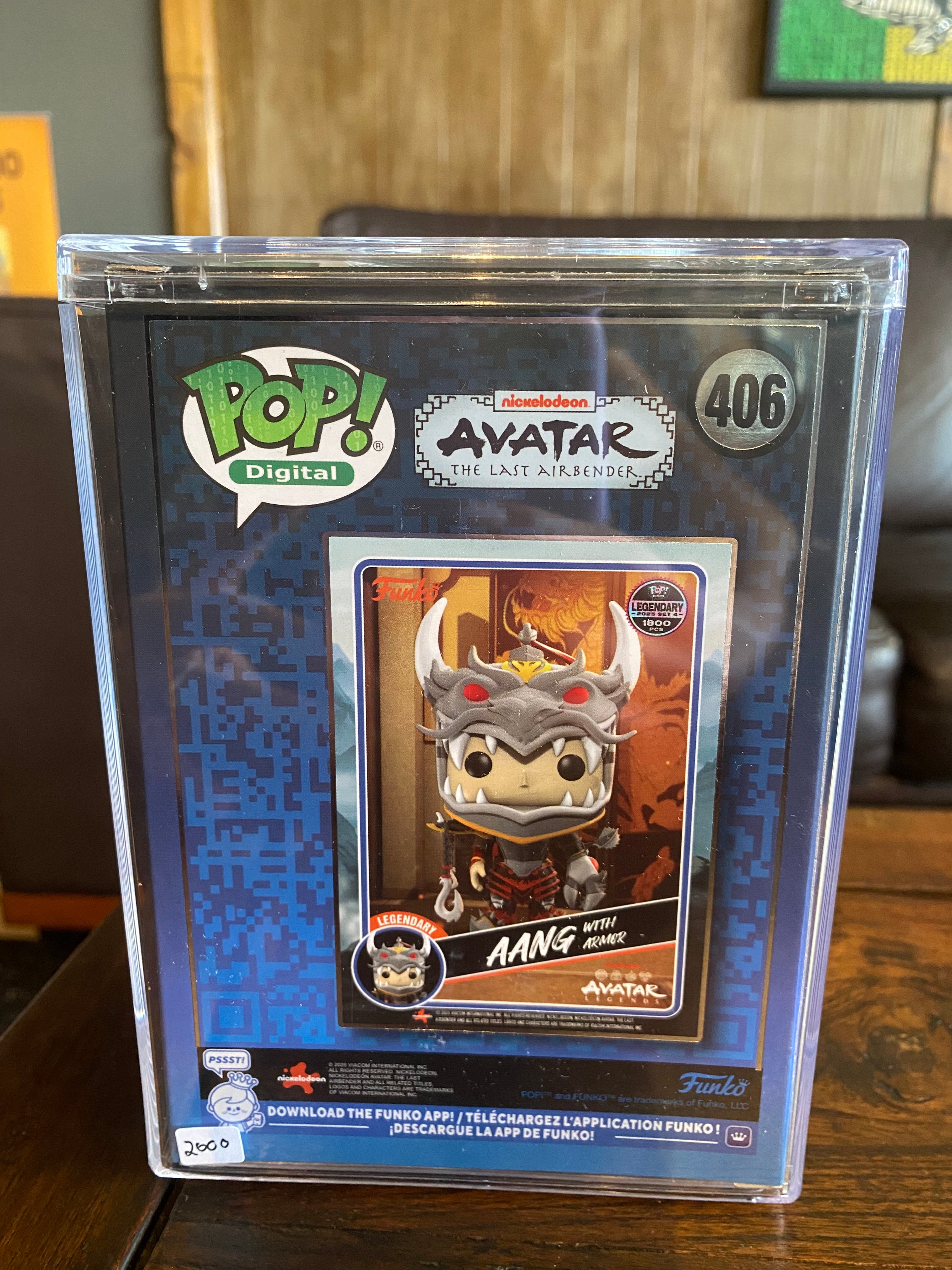 Funko Digital NFT - Avatar The Last Airbender - Aang with Armor