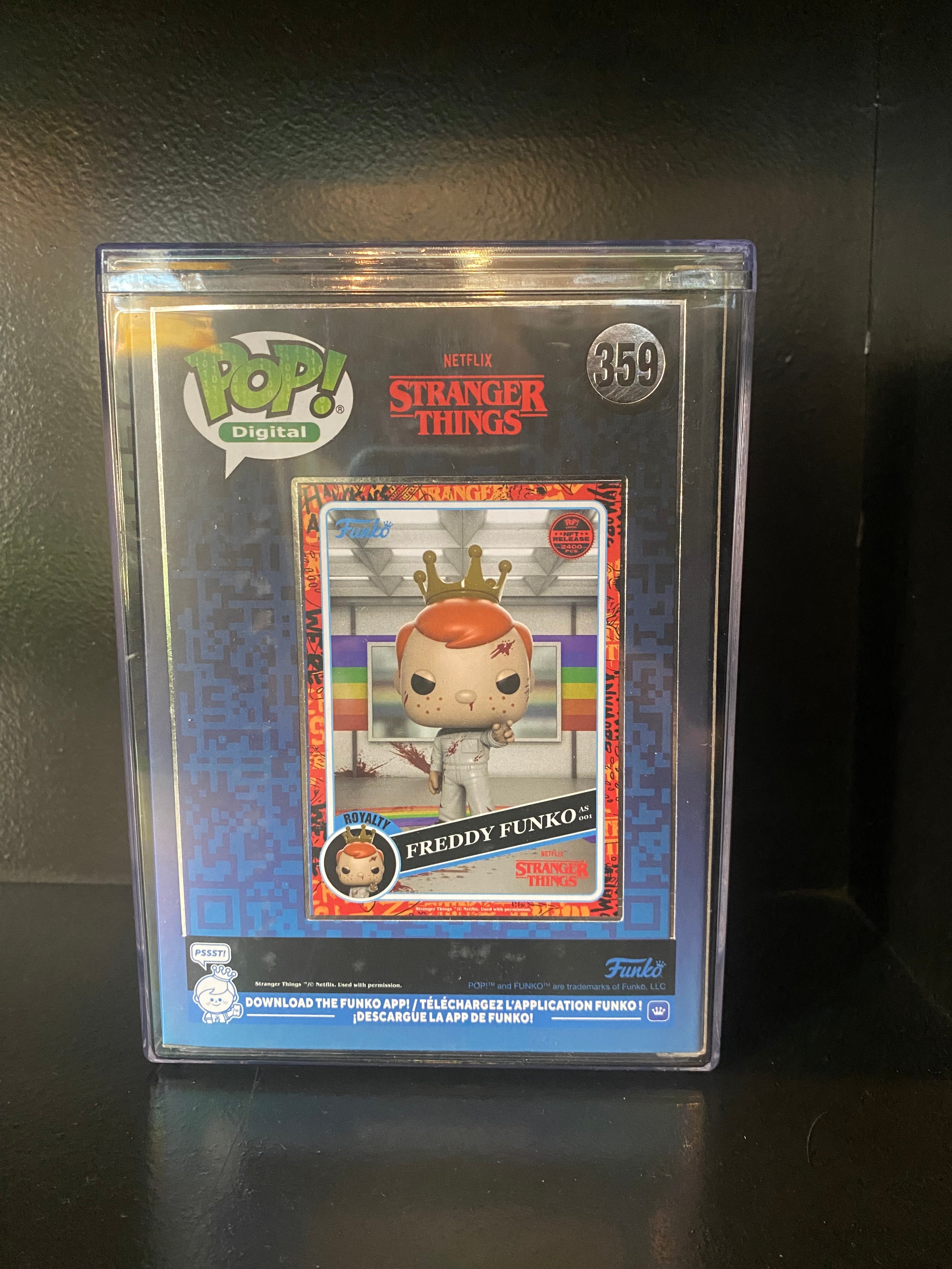 Funko Digital NFT - Stranger Things - Freddy Funko as 001 - 2400 PCS -359