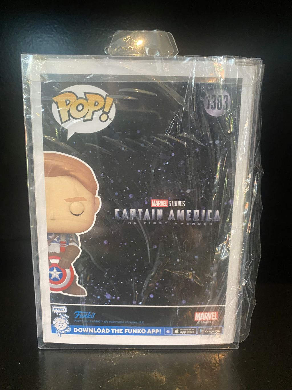 Funko Pop - Marvel Infinity Saga - Upper Deck - Captain America - 1383