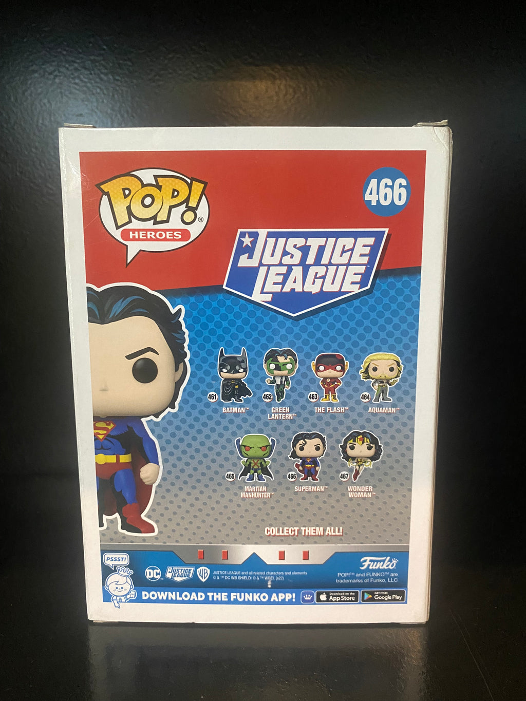 Funko Pop Heroes - Justice League - Superman - Special Edition - 466