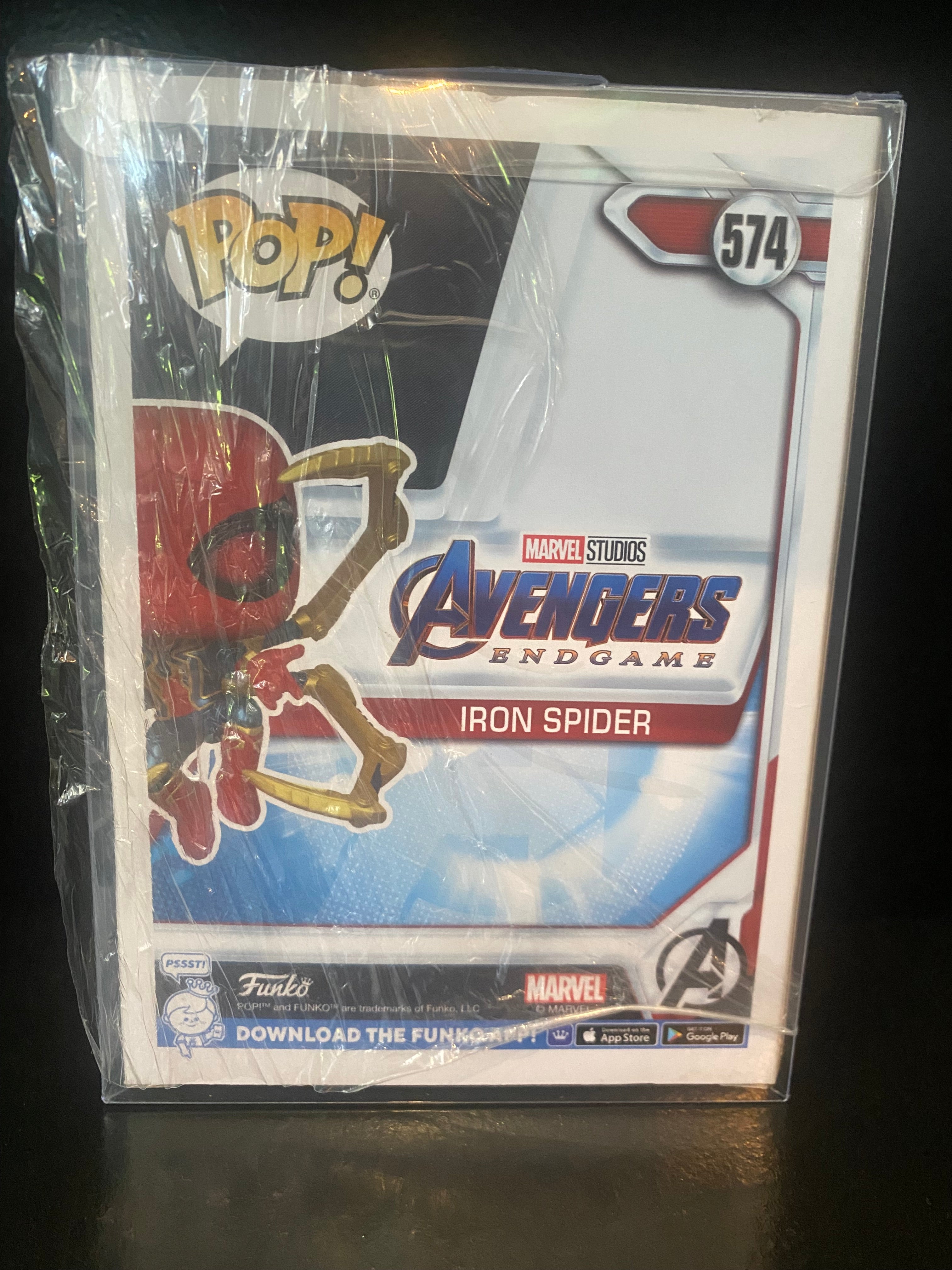 Funko Pop - Marvel Avengers Endgame - Iron Spider - Special Edition - Glow In The Dark - 574