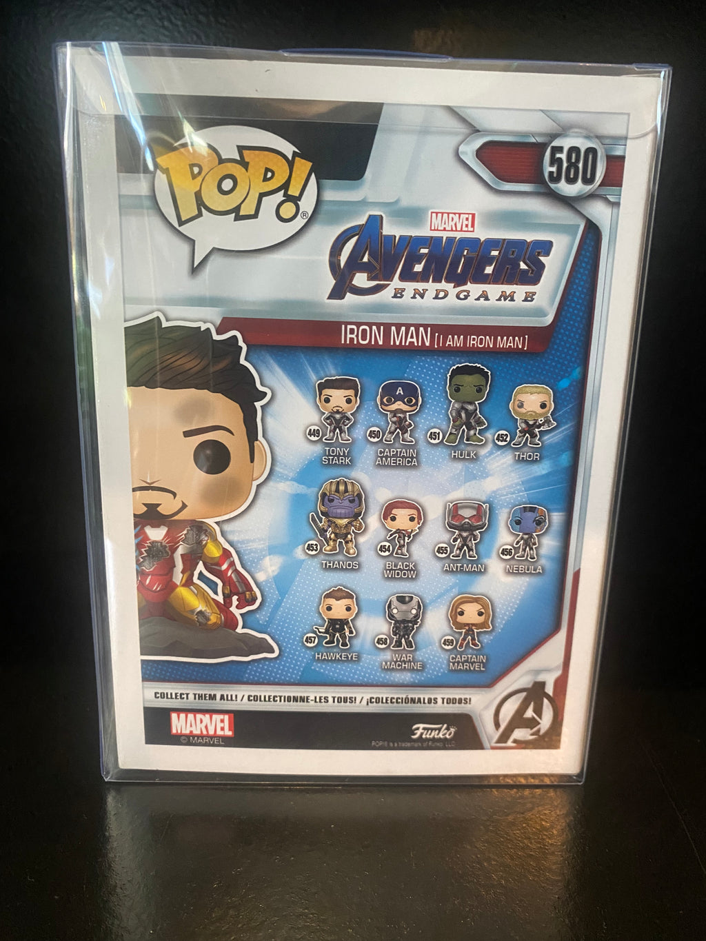 Funko Pop - Marvel Avengers Endgame - Iron Man (I am Iron Man) - Special Edition - Glow In The Dark - 580