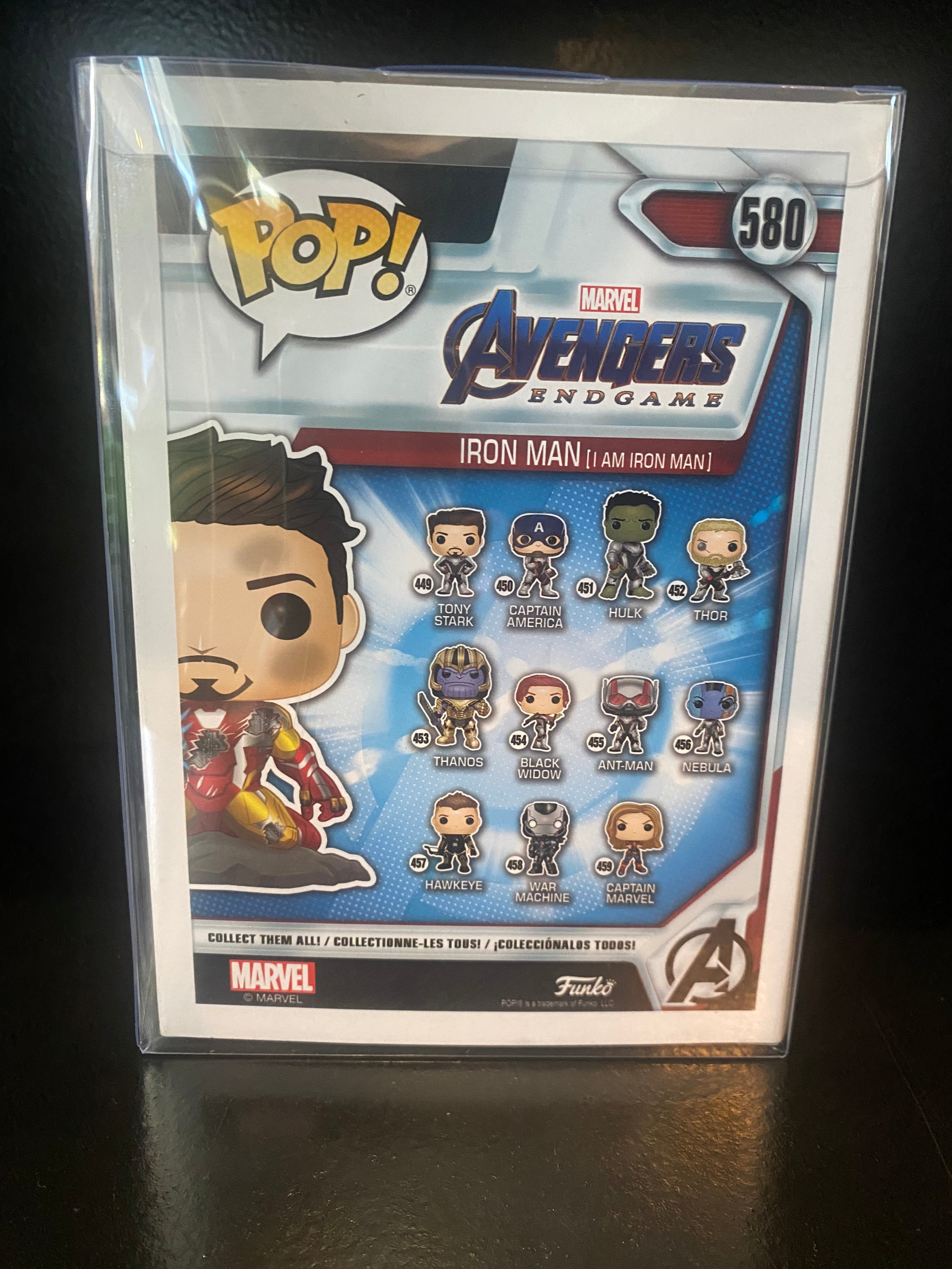 Funko Pop - Marvel Avengers Endgame - Iron Man (I am Iron Man) - Special Edition - Glow In The Dark - 580