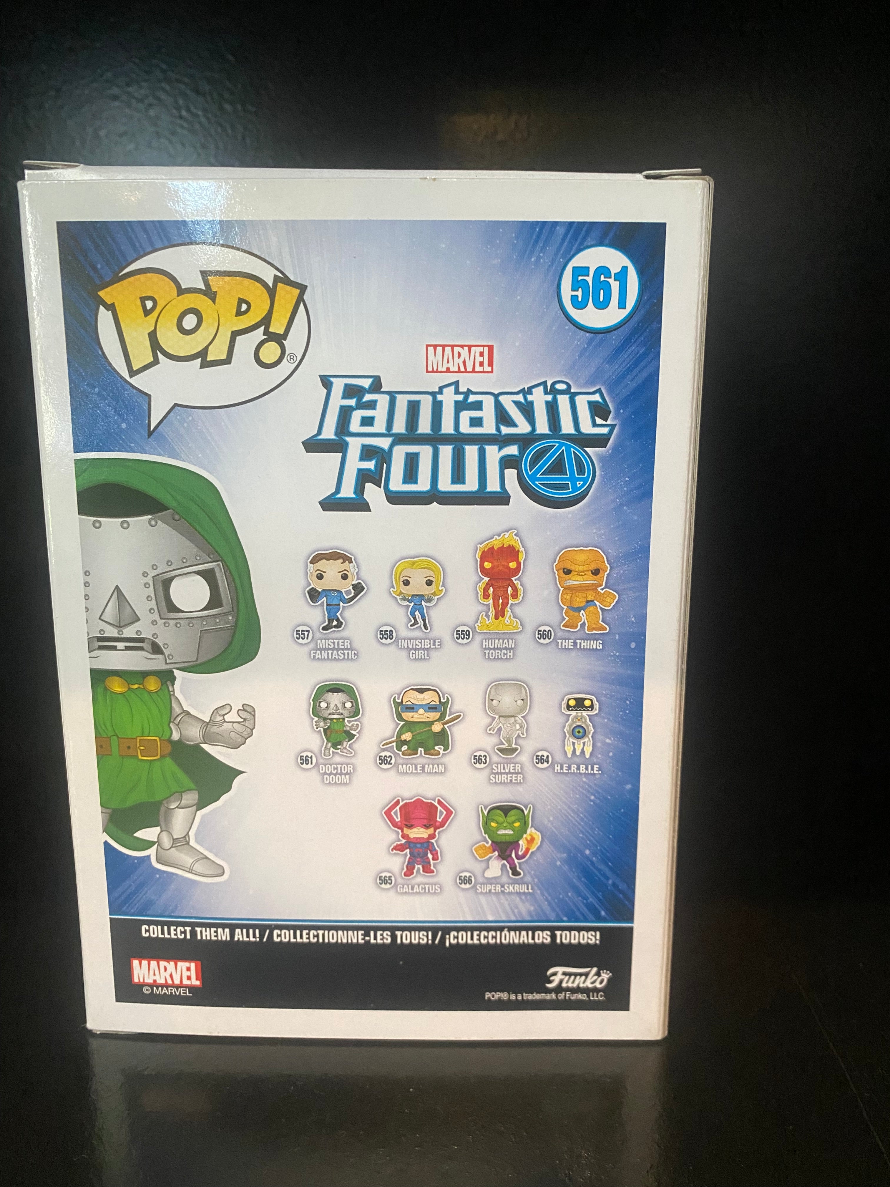 Funko Pop - Marvel Fantastic Four - Doctor Doom - 561