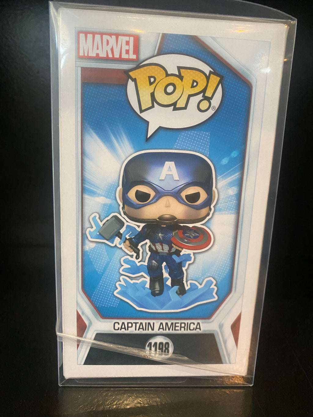 Funko Pop - Marvel Avengers Endgame - Captain America - Special Edition - Glow In The Dark - 1198