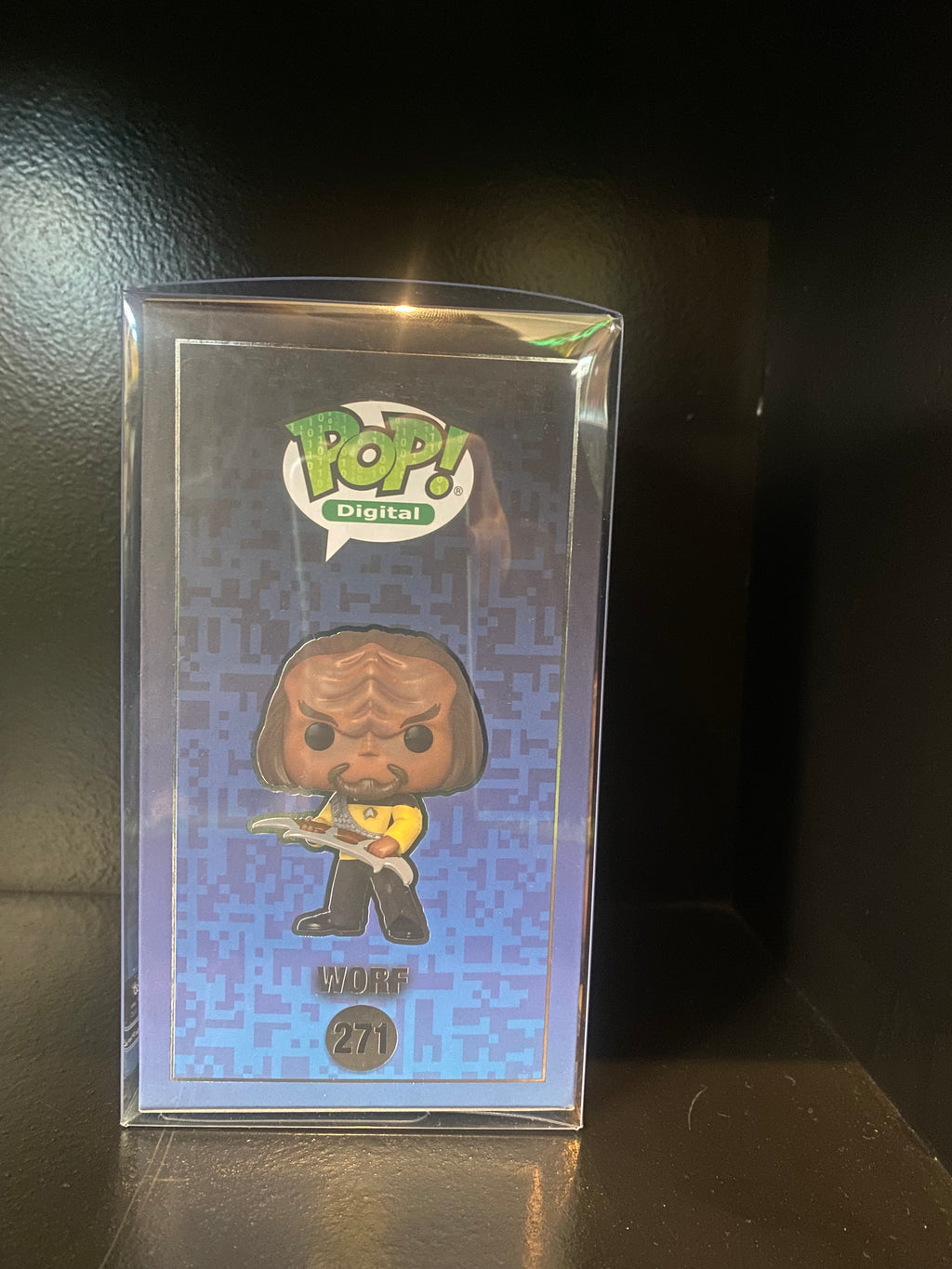 Funko Pop Digital - Star Trek The Next Generation - Worf - NFT Release - 2400 PCS - 271