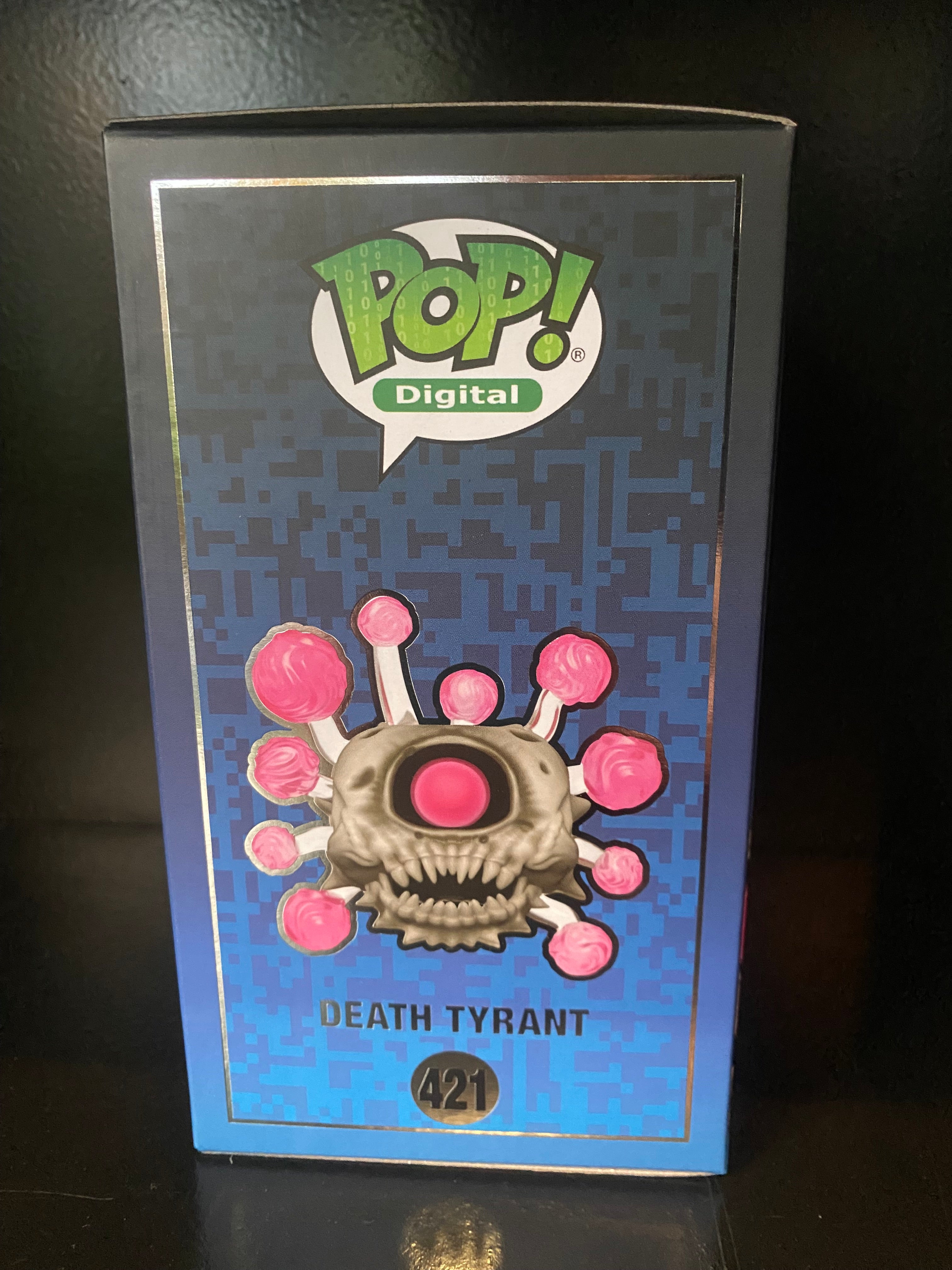 Funko Pop Digital - Dungeons and Dragons - Death Tyrant -Glow In The Dark - Legendary 2026 Set 7 - 1307 PCS - 421