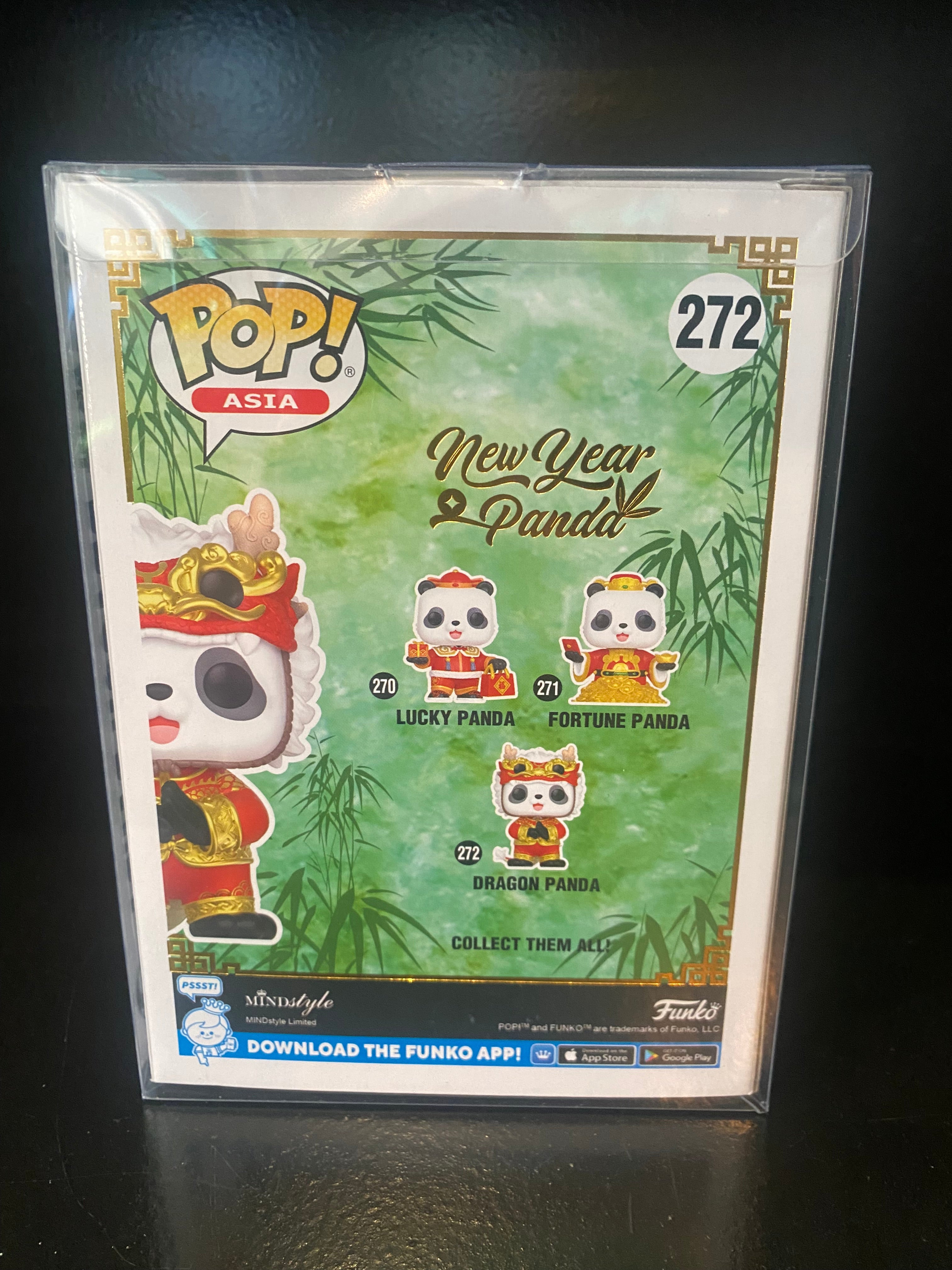 Funko Pop Asia - New Year Panda - Dragon Panda - Year of The Dragon - Mindstyle - Limited Edition - 2000 PCS - 272