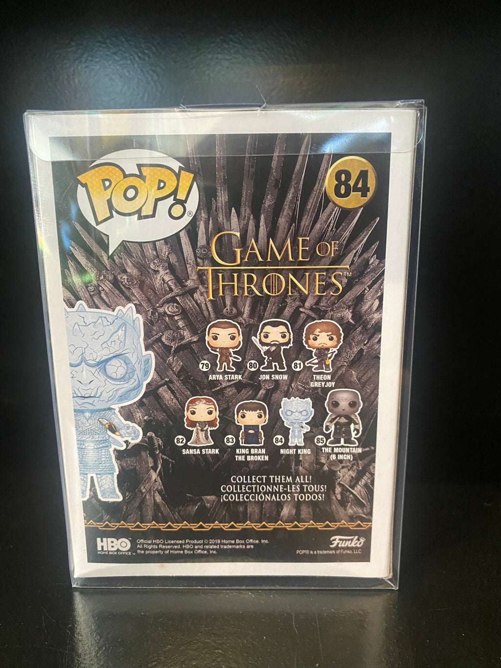 Funko Pop - Game Of Thrones - Night King - Special Edition - Glow In The Dark -84