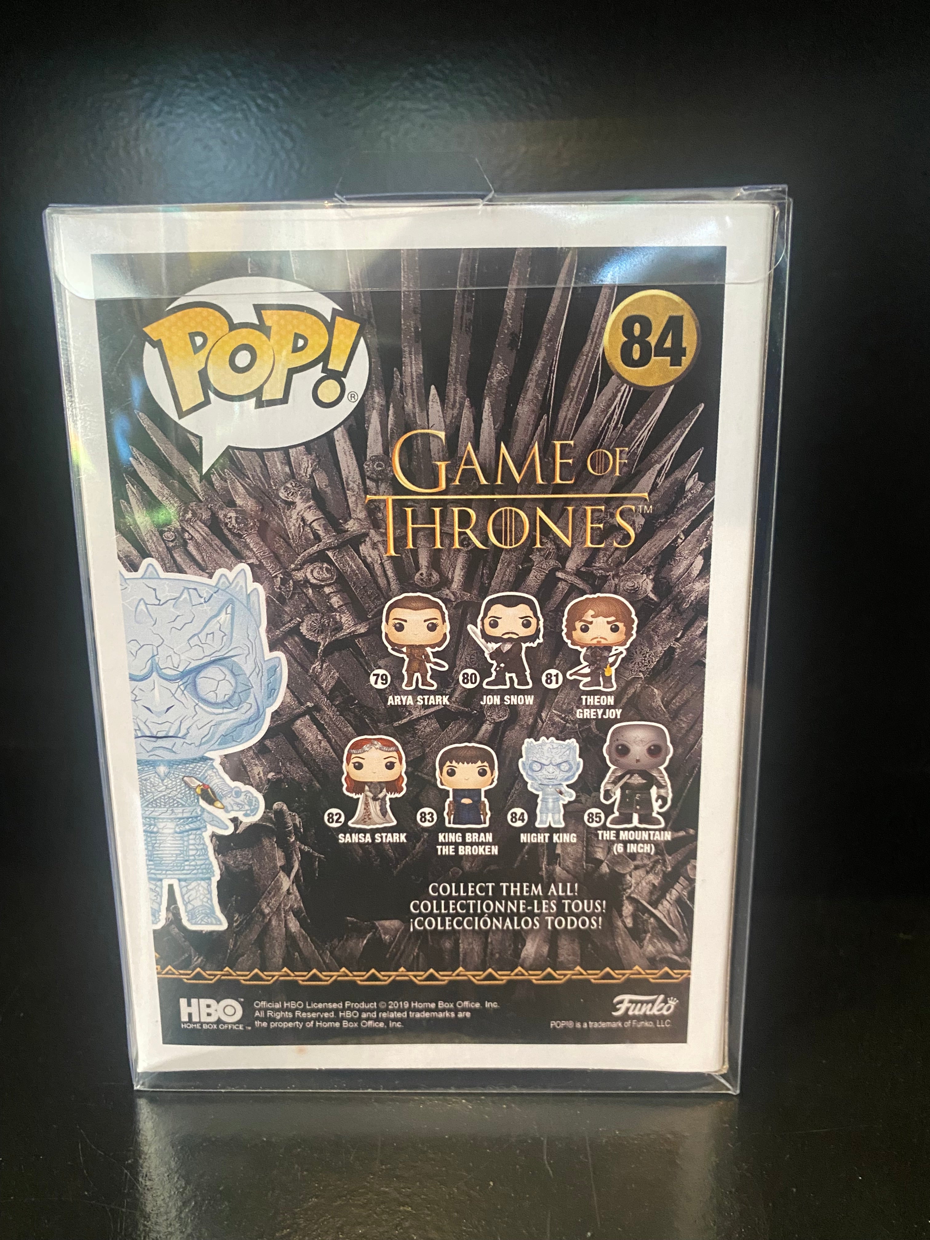 Funko Pop - Game Of Thrones - Night King - Special Edition - Glow In The Dark -84