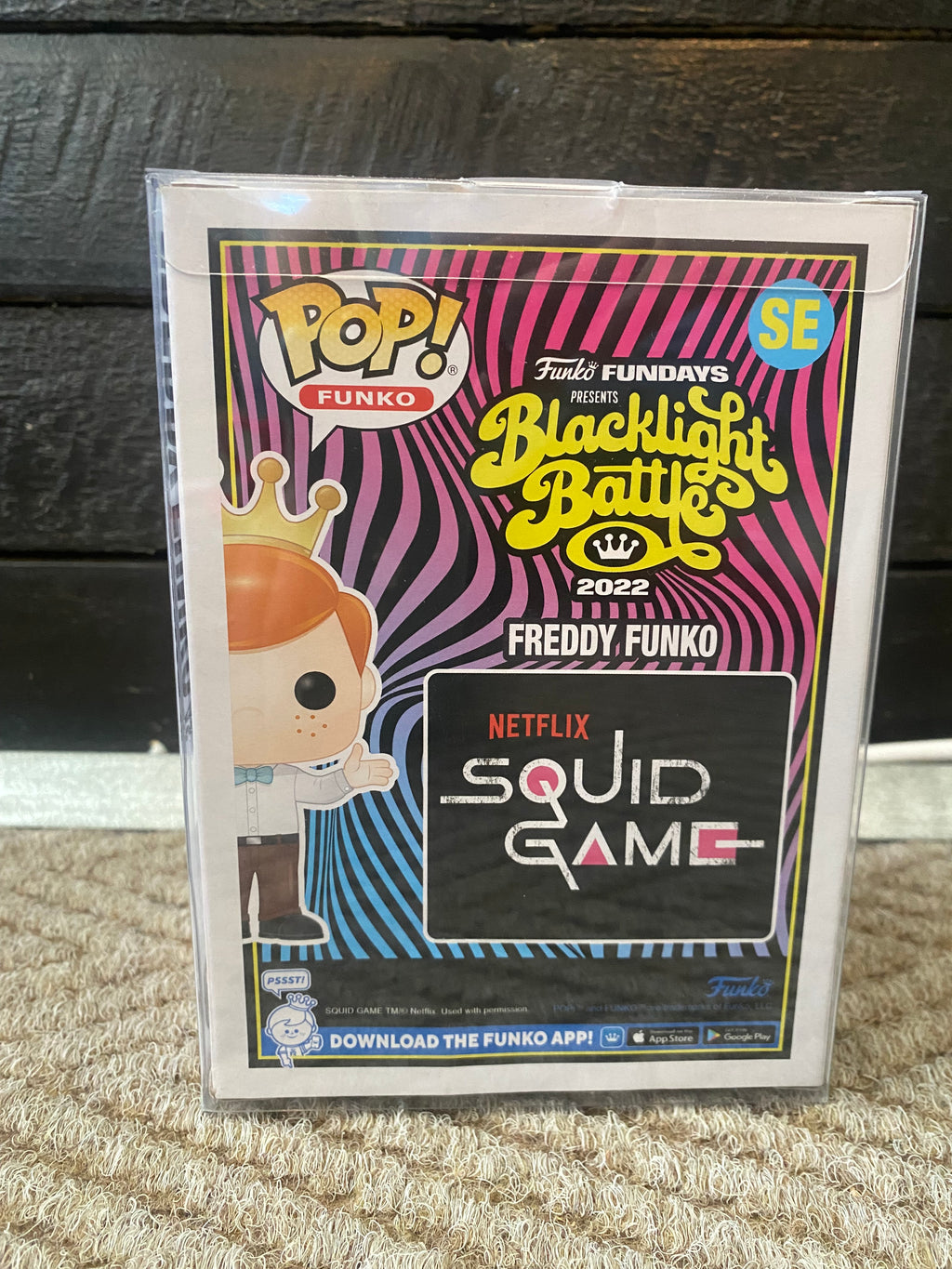 Funko Pop Funko - Freddy Funko as Masked Manager - Blacklight Battle - 4000 PCS - SE