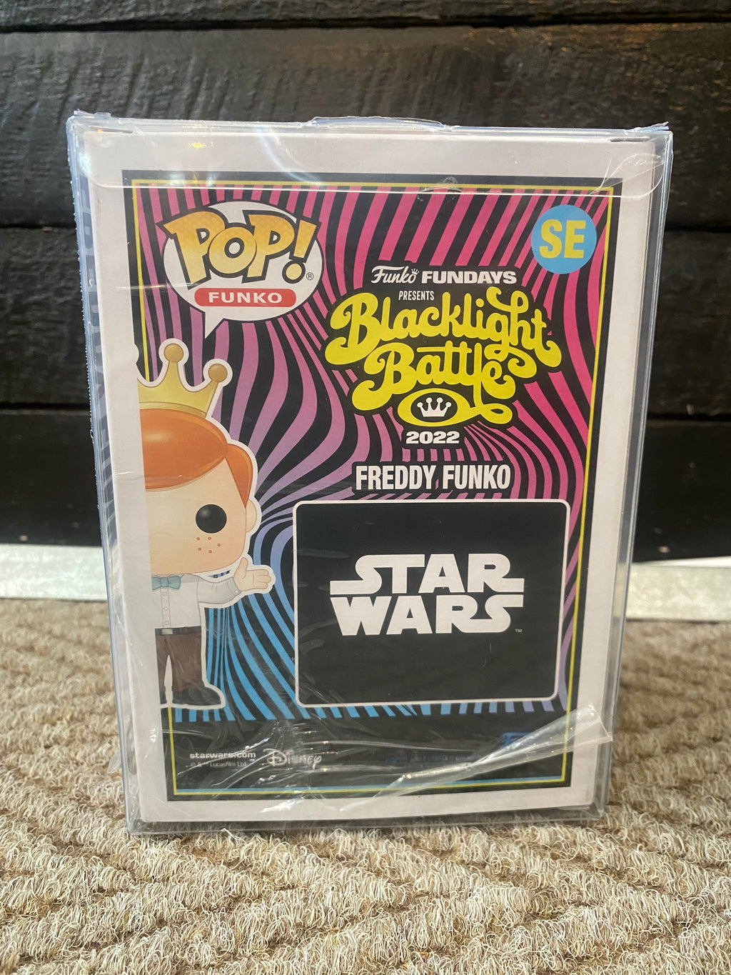 Funko Pop Funko - Freddy Funko as Han Solo - Blacklight Battle - 3000 PCS - SE