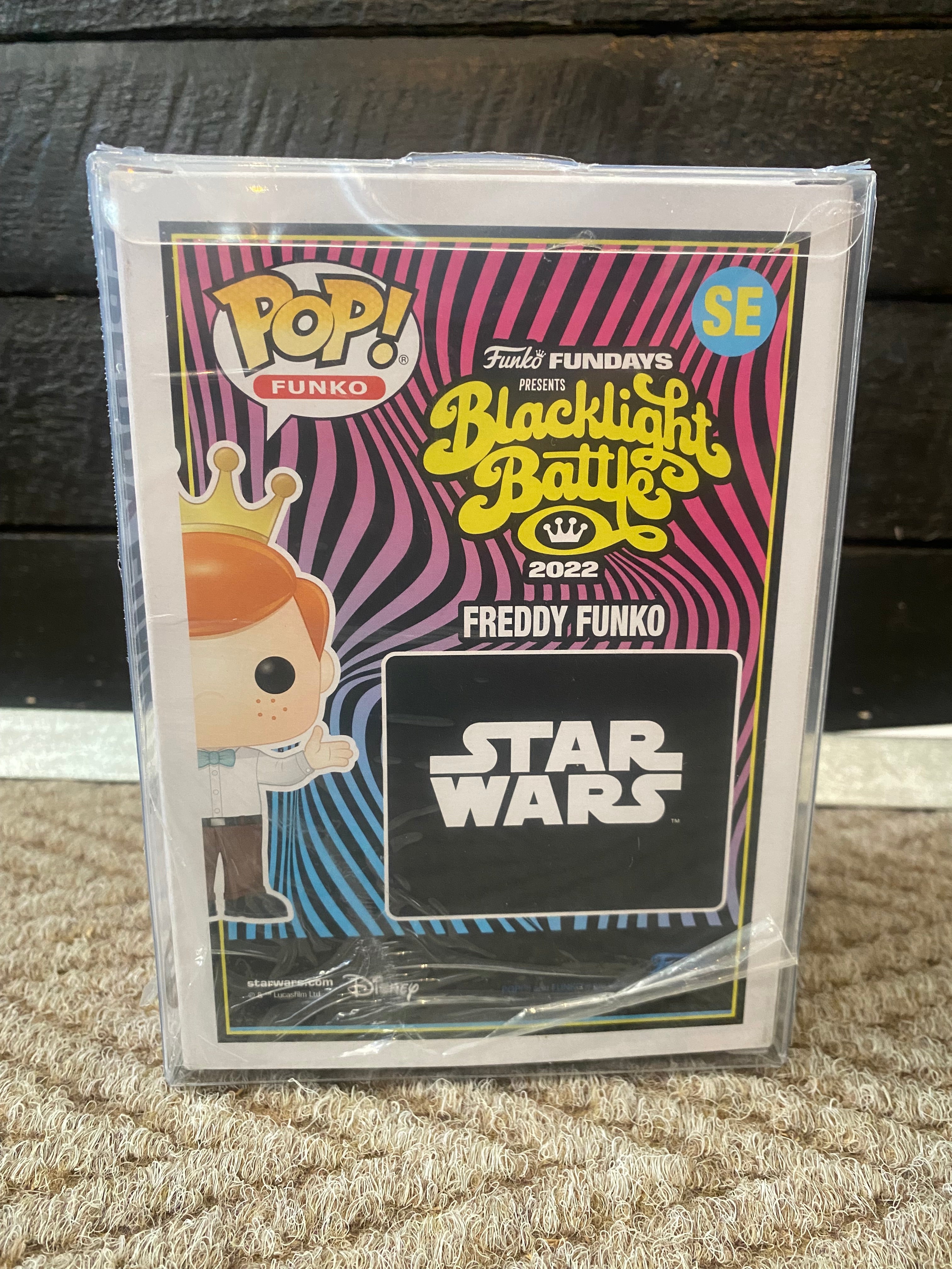 Funko Pop Funko - Freddy Funko as Han Solo - Blacklight Battle - 3000 PCS - SE