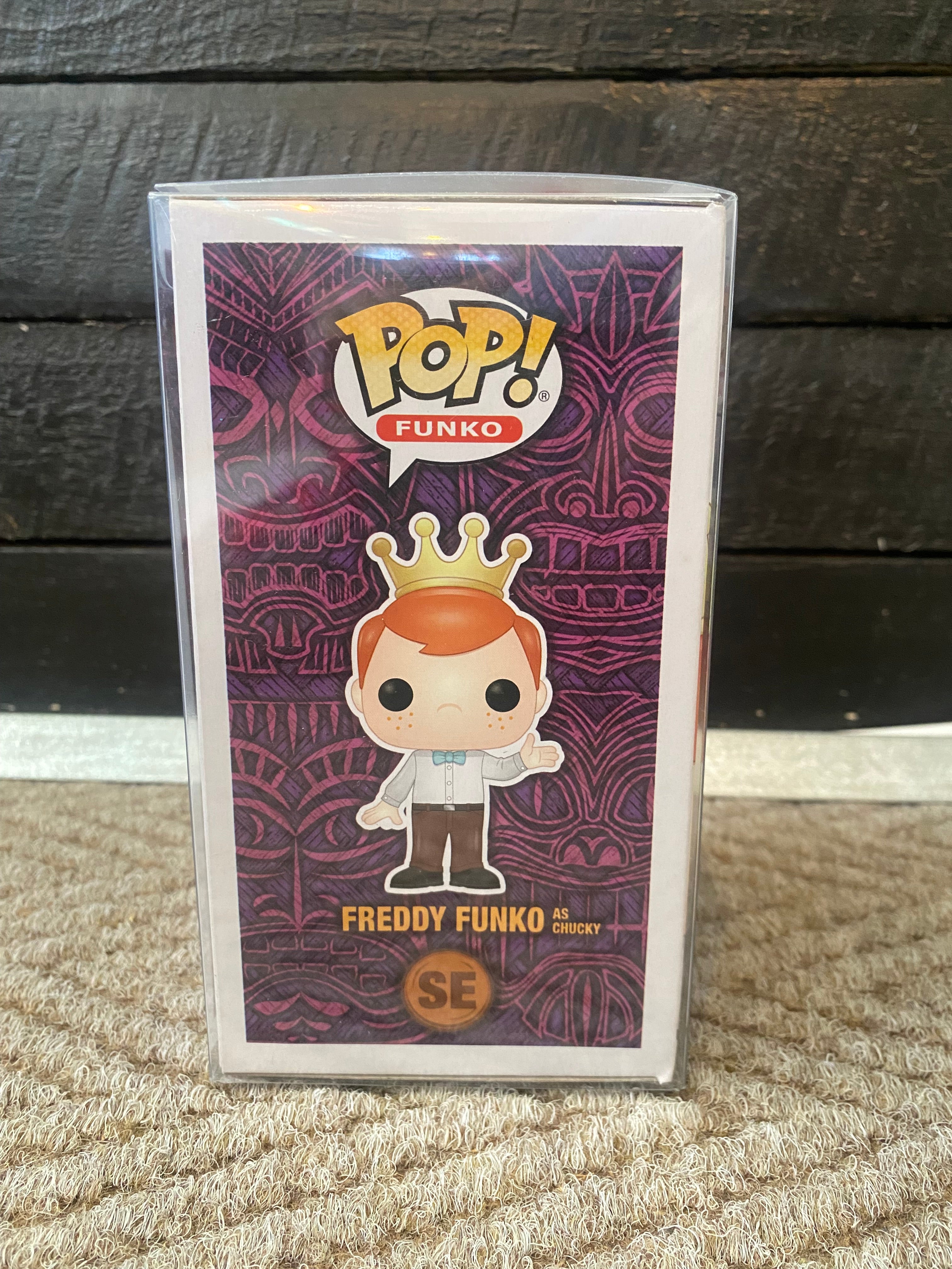 Funko Pop Funko - Freddy Funko as Chucky - 2019 Box of Fun - Exclusive - 5000 PCS - SE