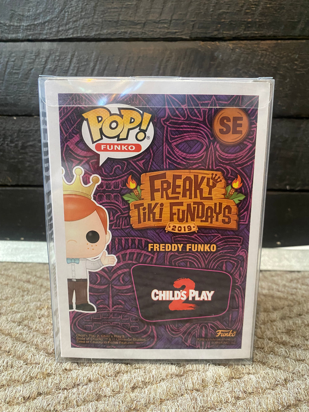 Funko Pop Funko - Freddy Funko as Chucky - 2019 Box of Fun - Exclusive - 5000 PCS - SE