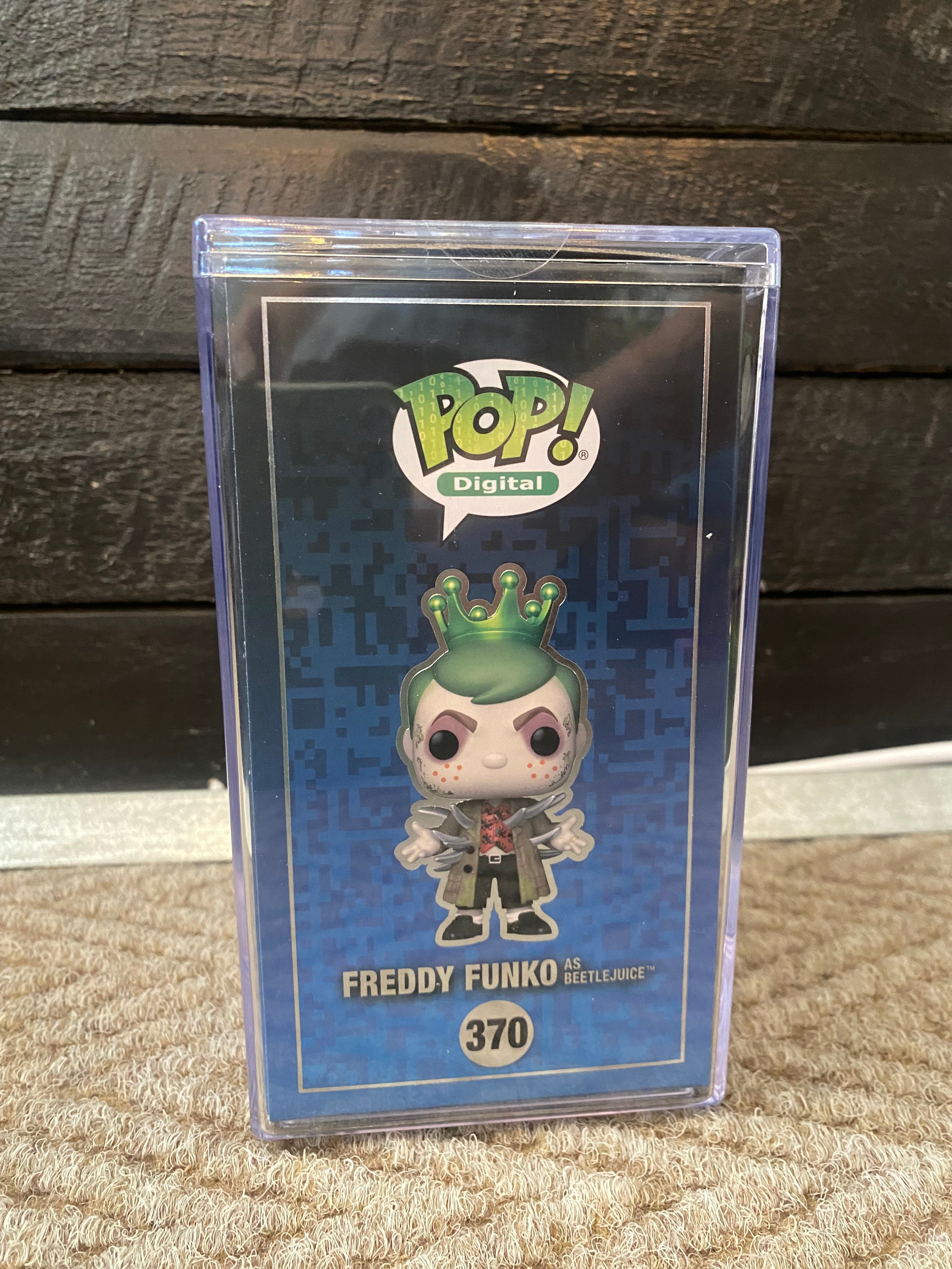 Funko Pop Digital NFT - Beetlejuice - Freddy Funko as Beetlejuice - 2000 PCS - 370