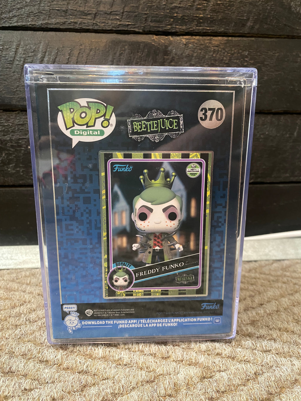 Funko Pop Digital NFT - Beetlejuice - Freddy Funko as Beetlejuice - 2000 PCS - 370