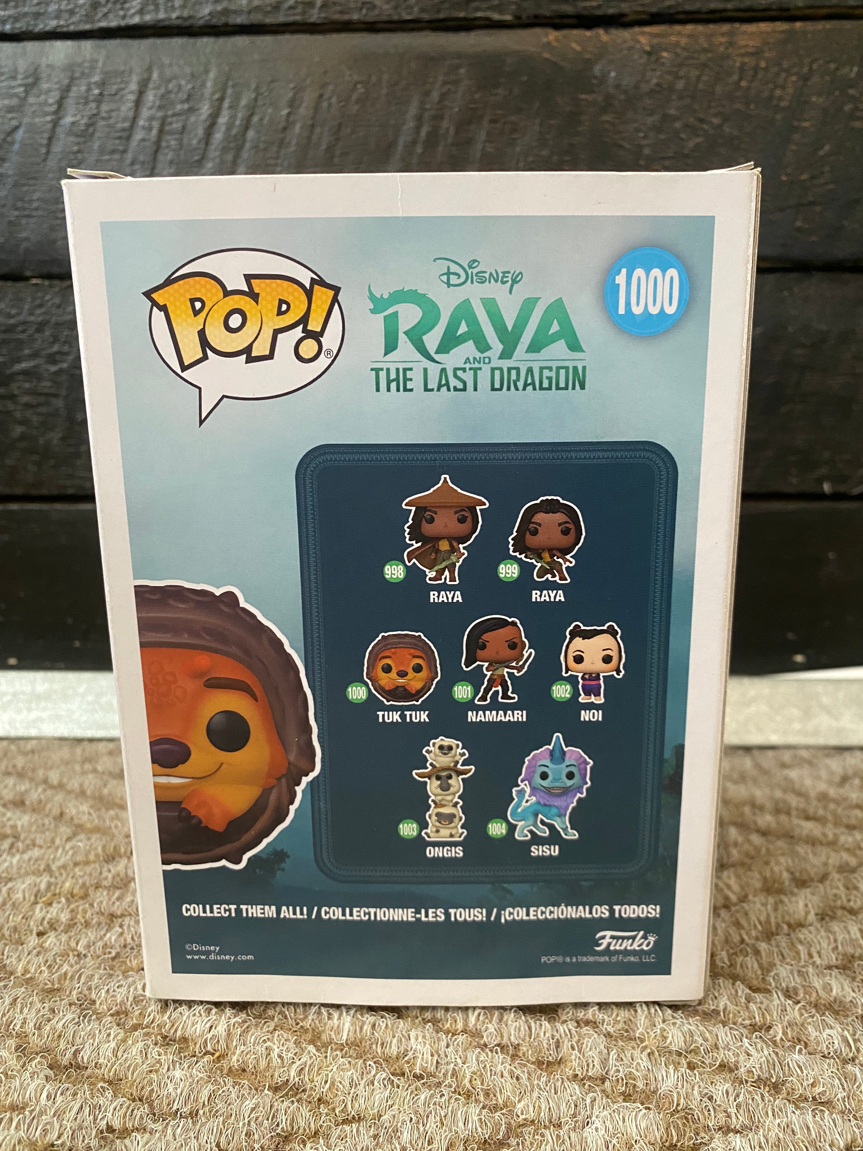 Funko Pop Disney - Raya and The Last Dragon - Tuk Tuk  - 1000