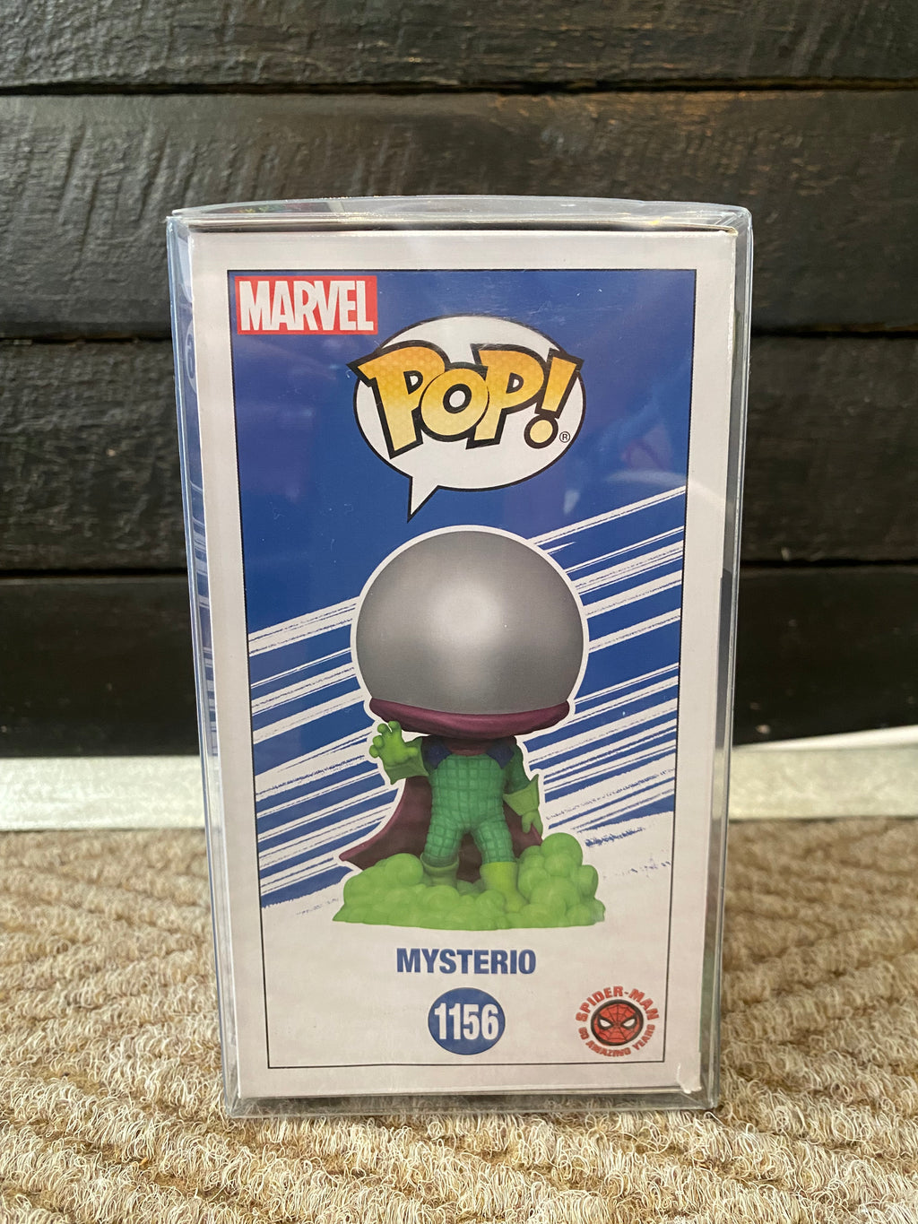 Funko Pop Marvel - Mysterio - Glow In The Dark - Entertainment Earth Exclusive Limited Edition - 1156
