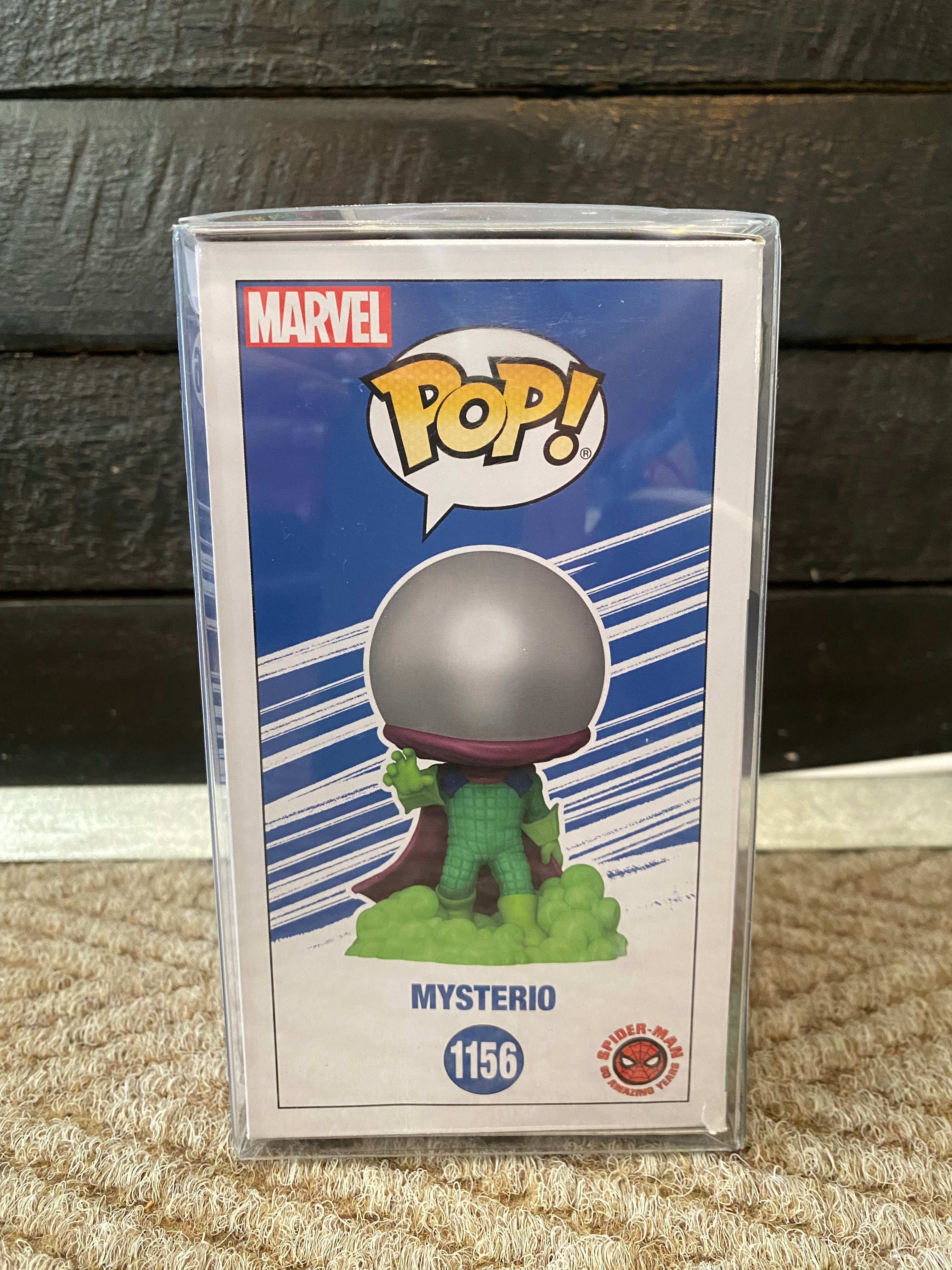 Funko Pop Marvel - Mysterio - Glow In The Dark - Entertainment Earth Exclusive Limited Edition - 1156