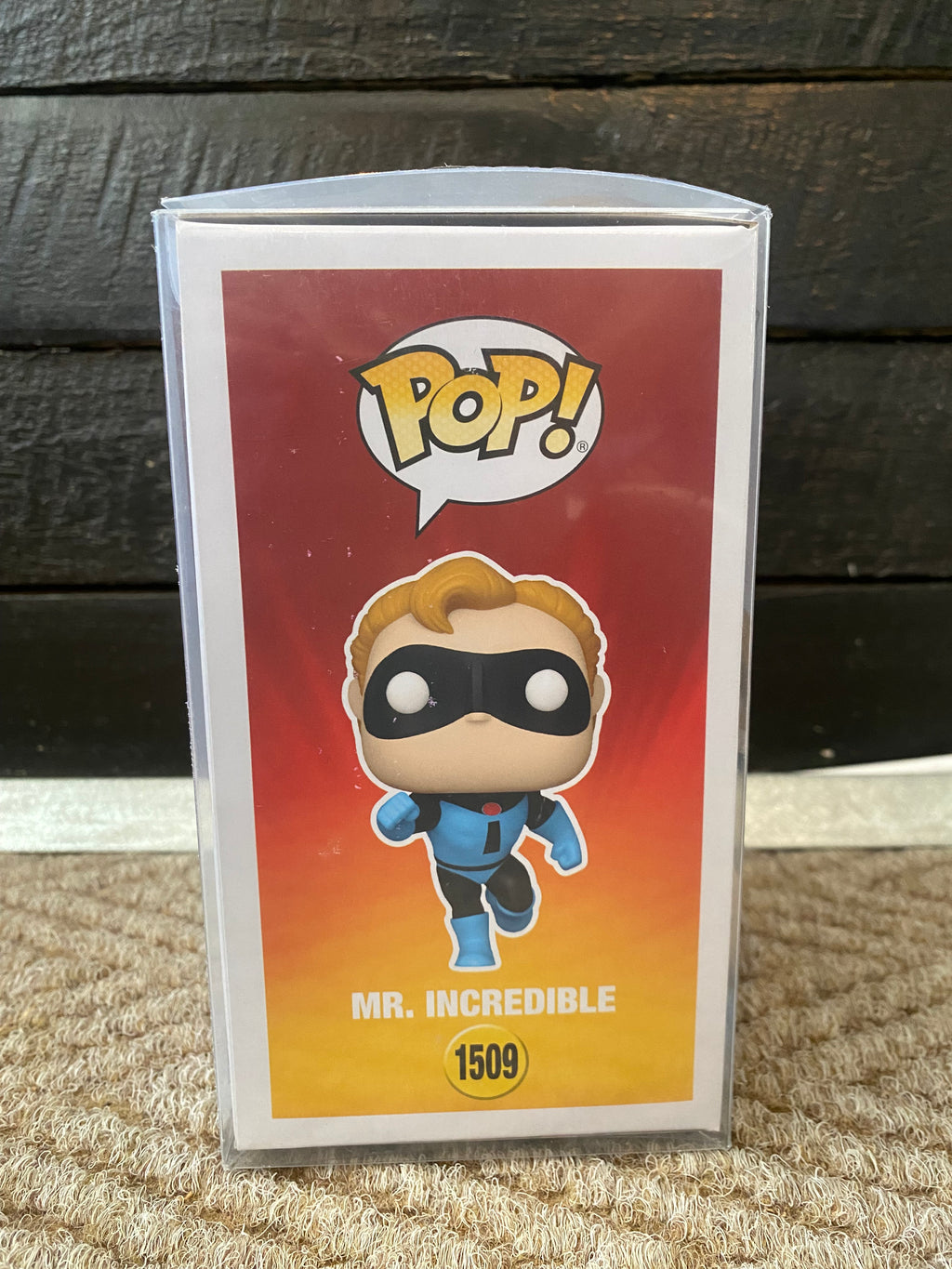 Funko Pop - The Incredibles - Mr Incredible - Signed by Jeff Bergman - Certified - 1509