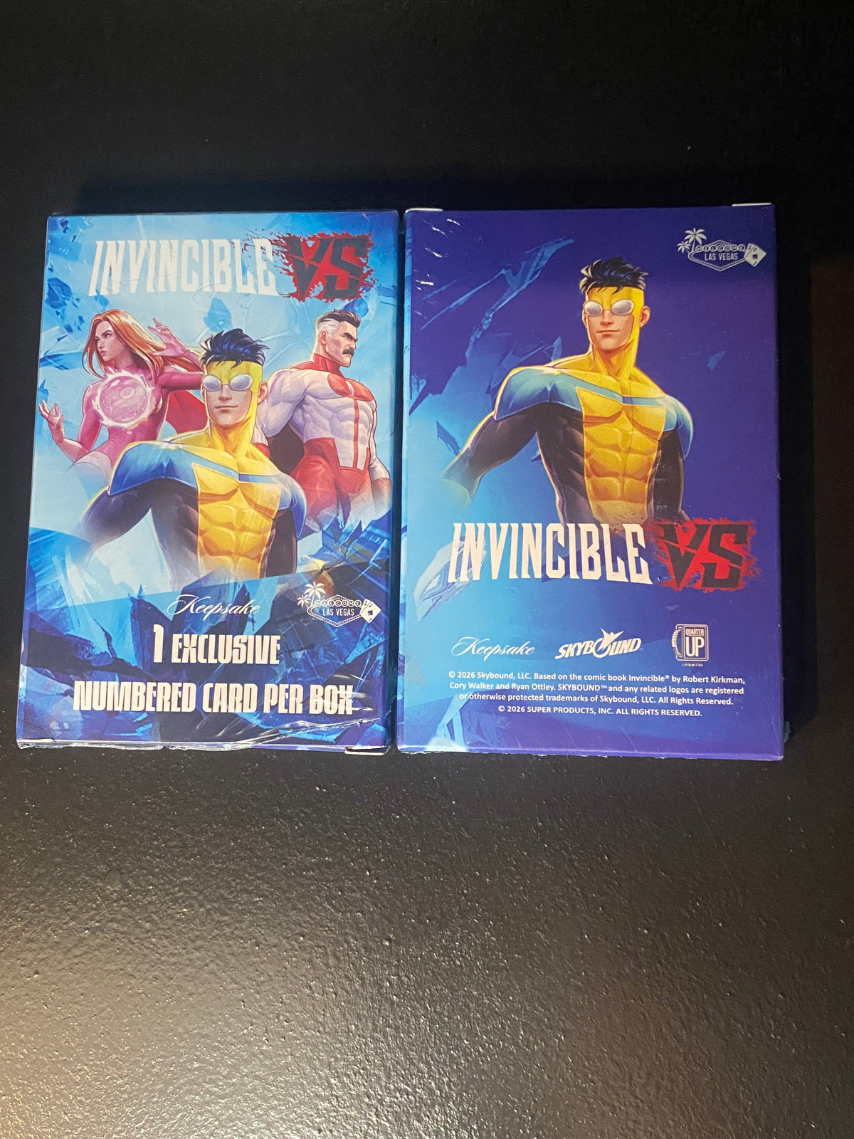 Invincible VS 2026 Sealed Keepsake Trading Card Box
