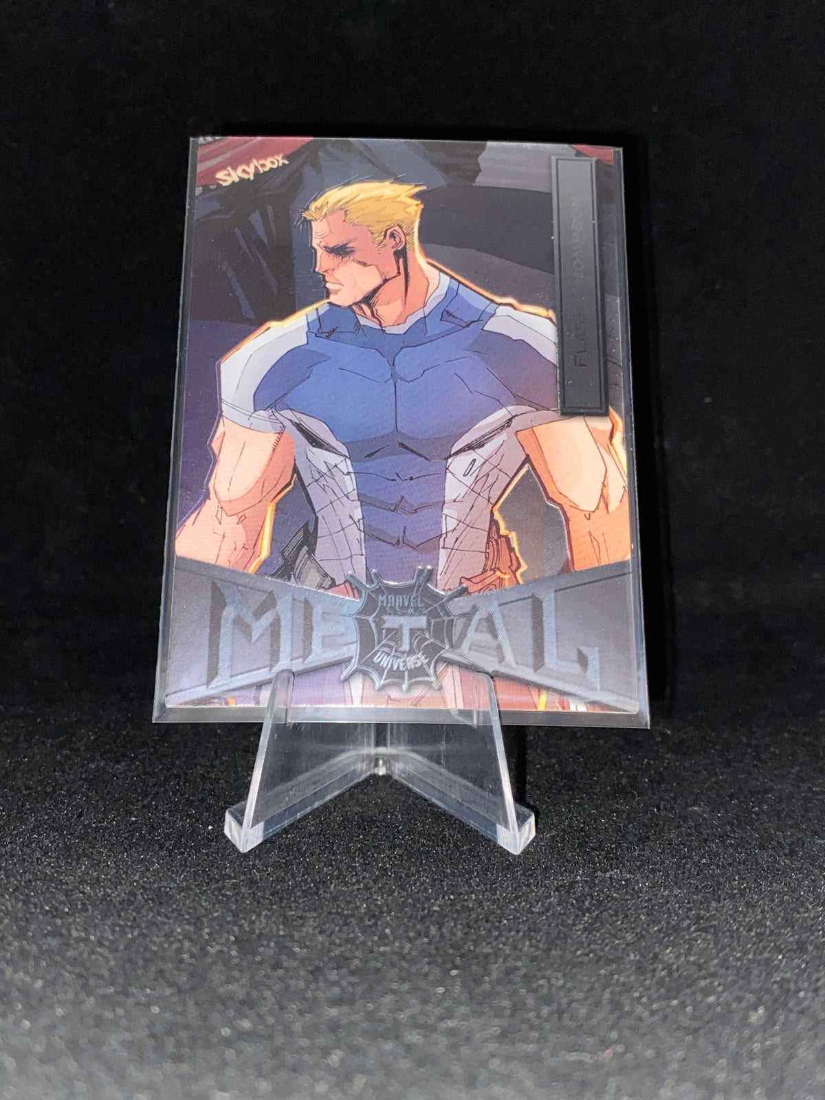 Marvel Metal Universe Spider-Man - Flash Thompson - Silver -27