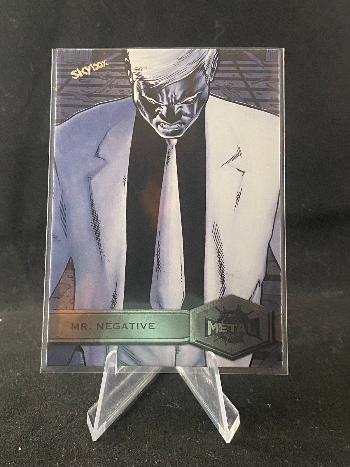 Marvel Metal Universe Spider-Man - Mr Negative - 158
