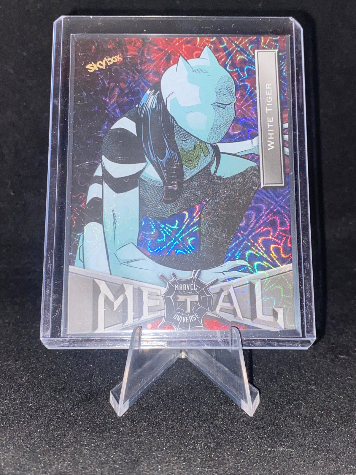 Marvel Metal Universe Spider-Man - White Tiger - Grandiose Parallel - 97